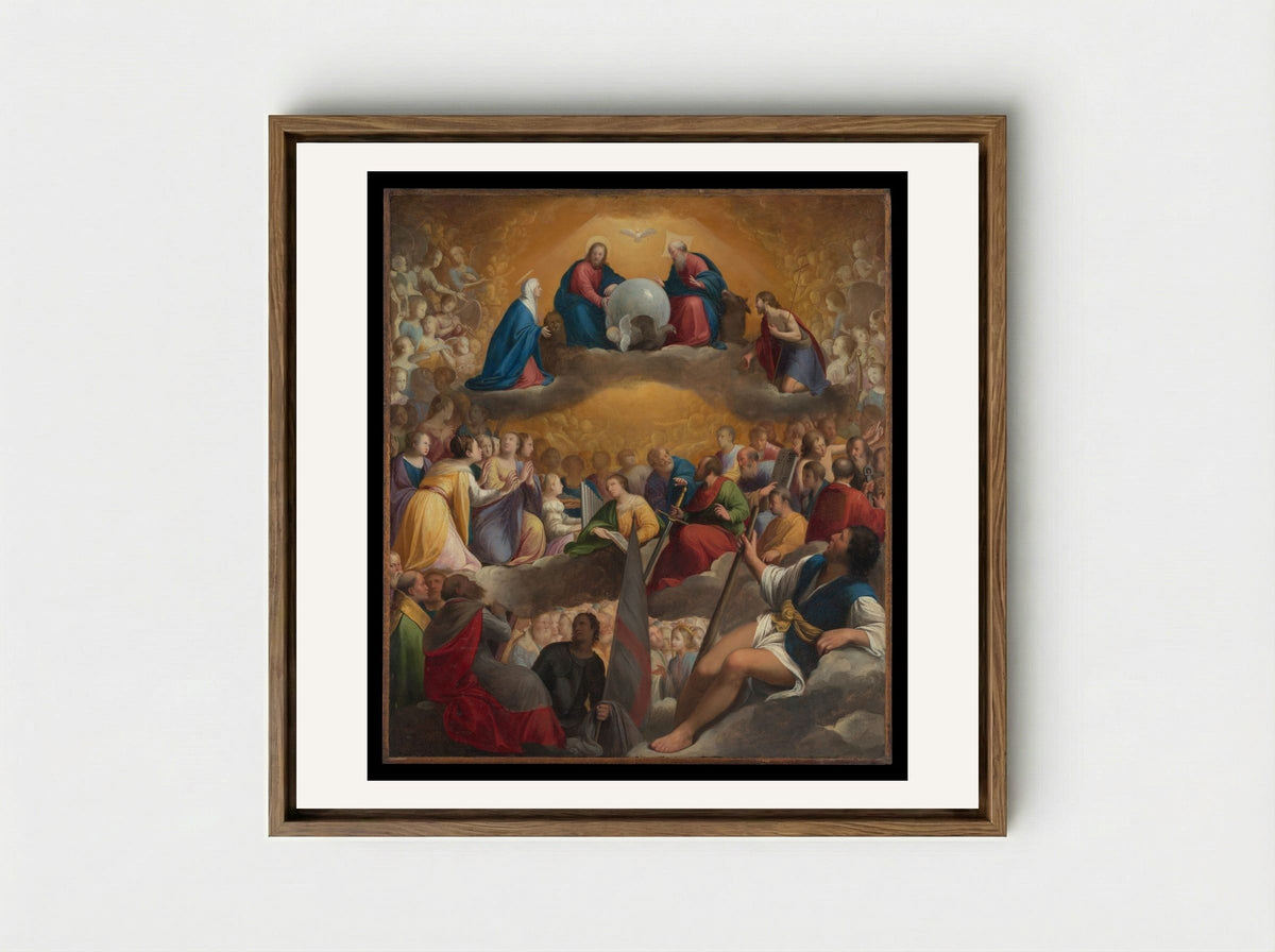 Paradise - Carlo Saraceni - Framed Canvas Wood