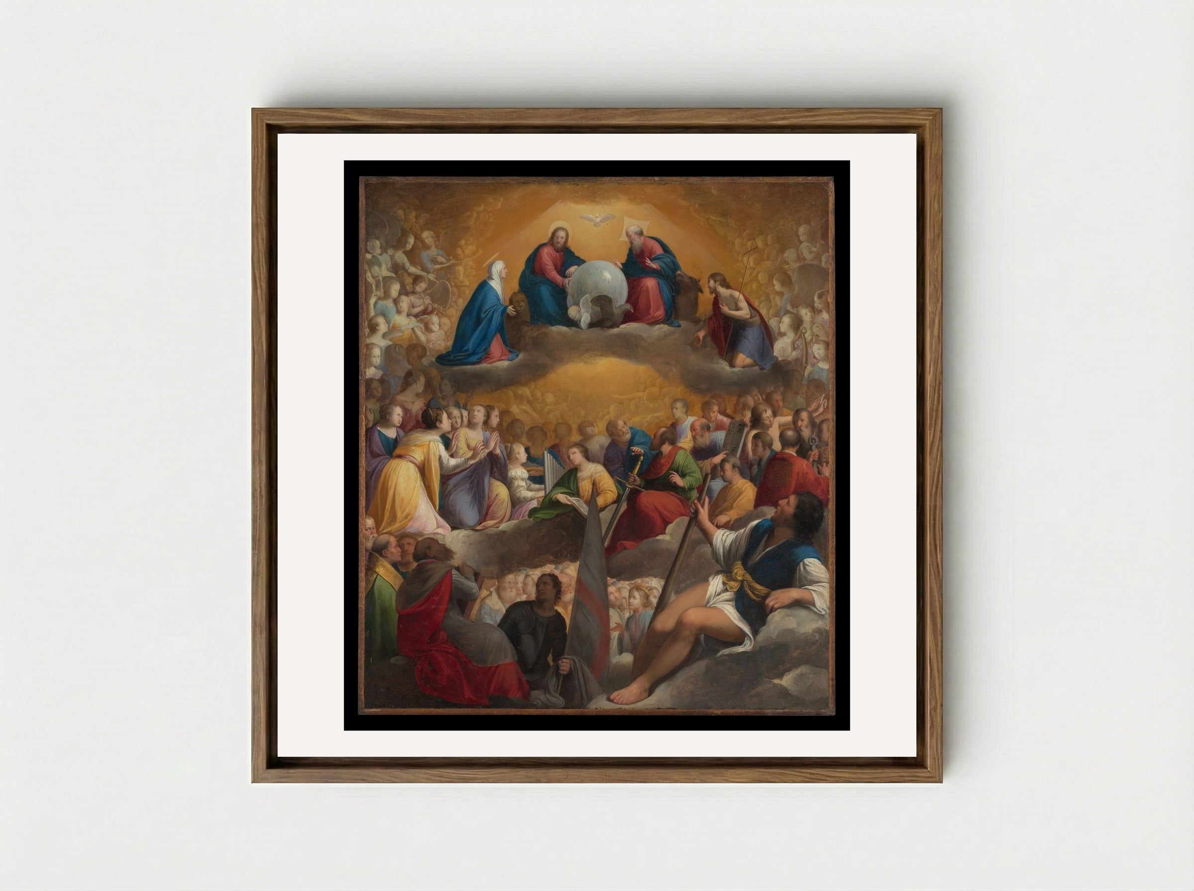 Paradise - Carlo Saraceni - Framed Canvas Wood