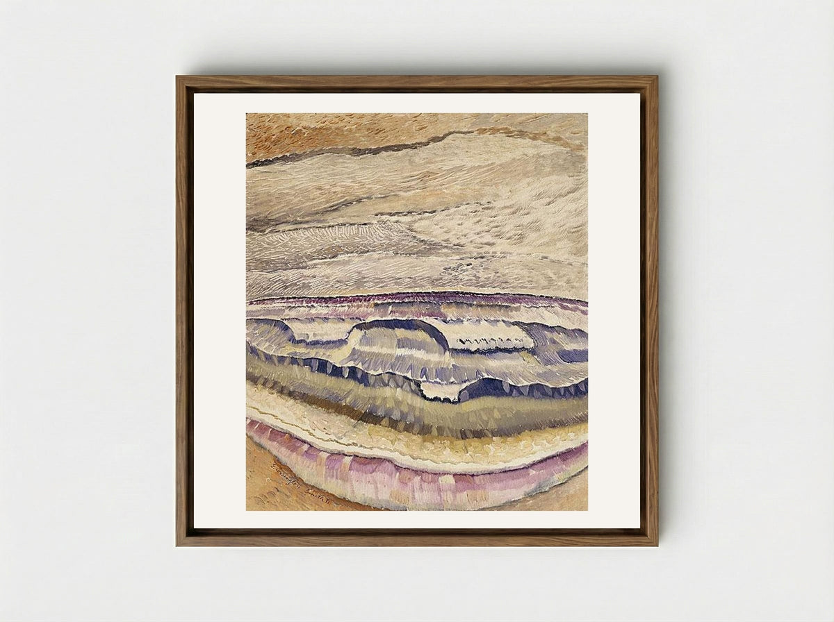 Sea Wave - Grace Cossington Smith - Framed Canvas Wood