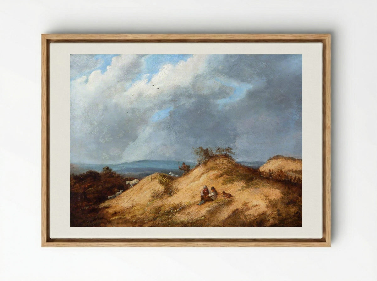 Mousehold Heath - John Crome - Framed Canvas Wood