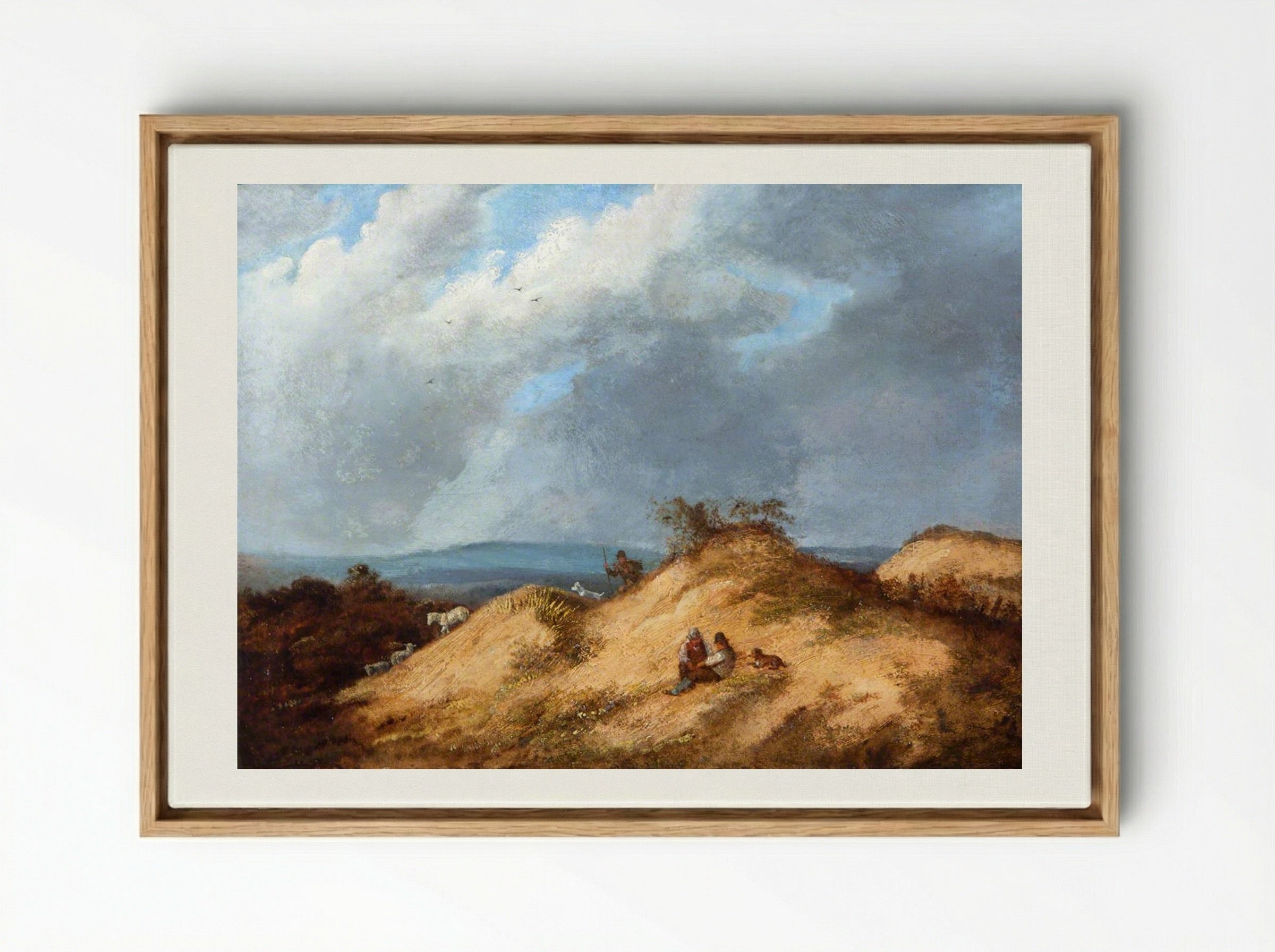 Mousehold Heath - John Crome - Framed Canvas Wood
