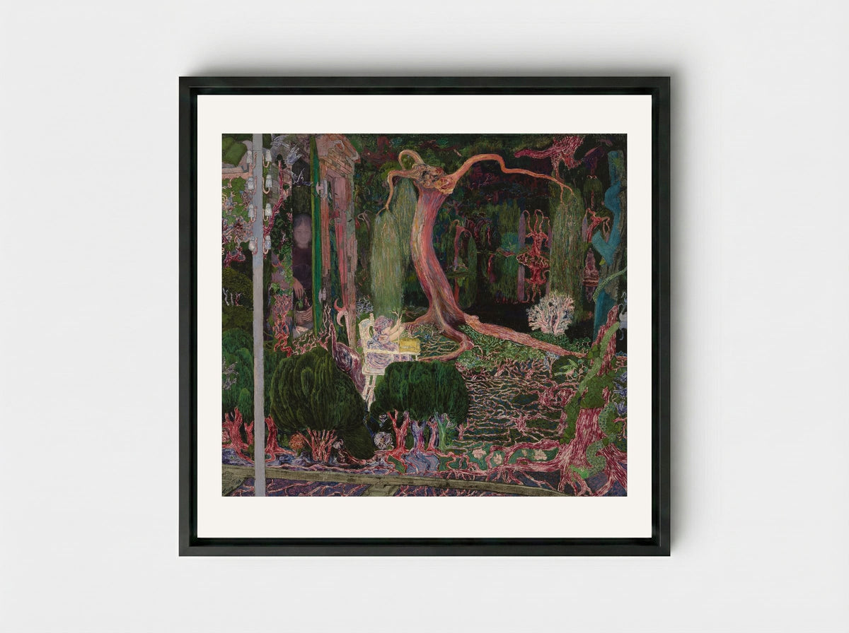 The New Generation - Jan Toorop - Framed Canvas Black