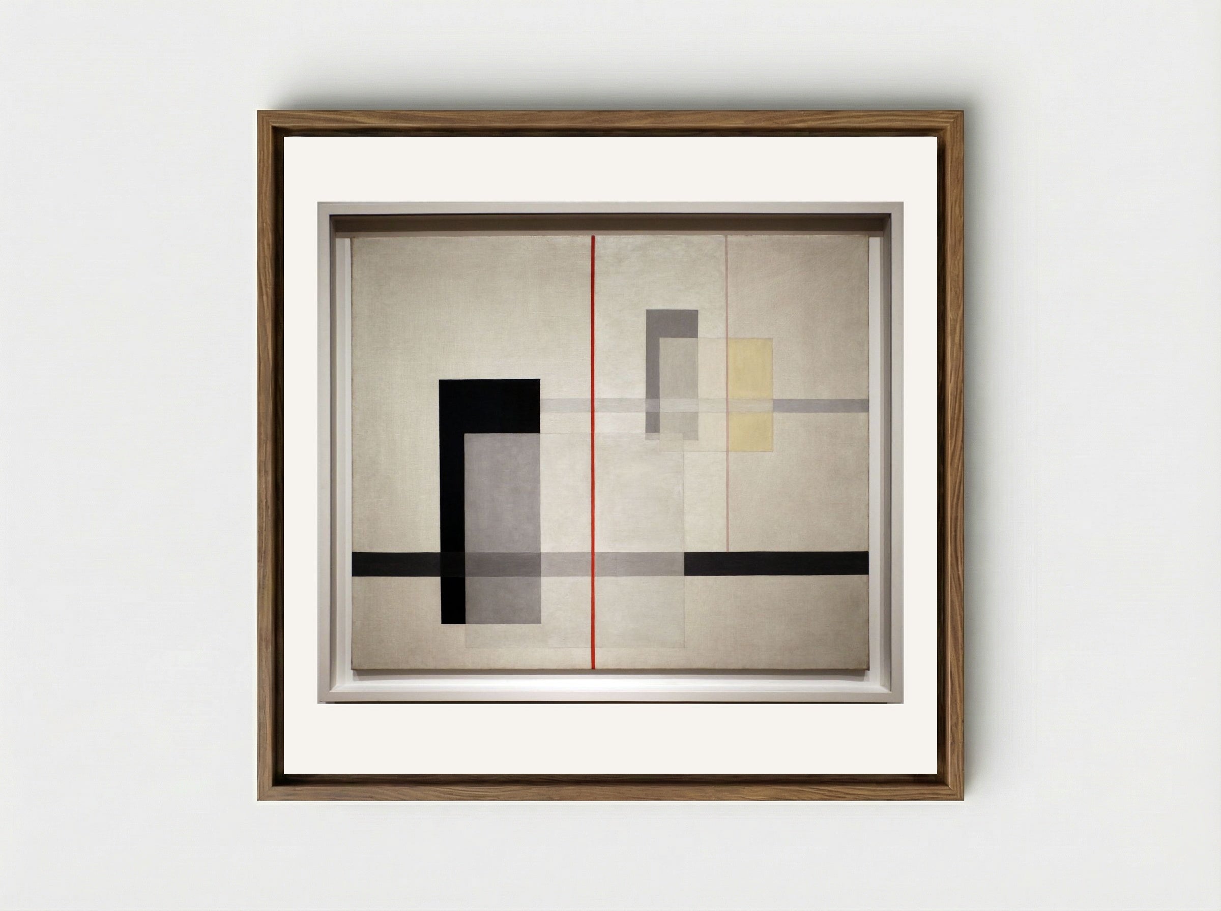K VII - László Moholy-Nagy - Framed Canvas Wood