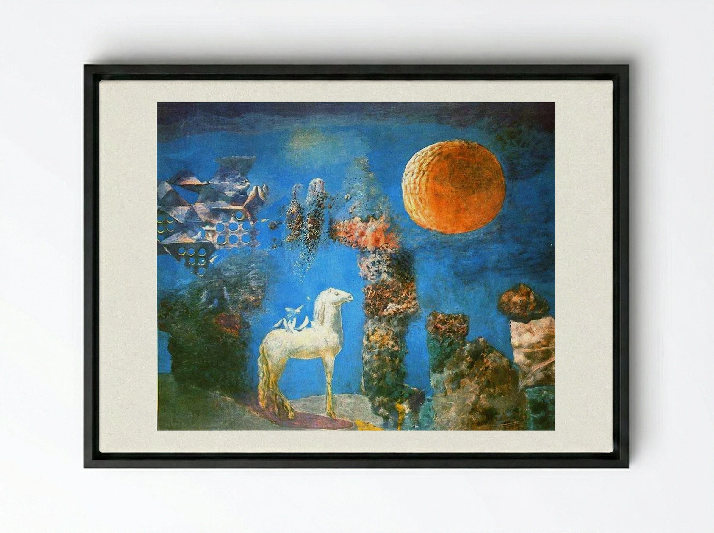 Miracle - Sabin Balasa - Framed Canvas Black