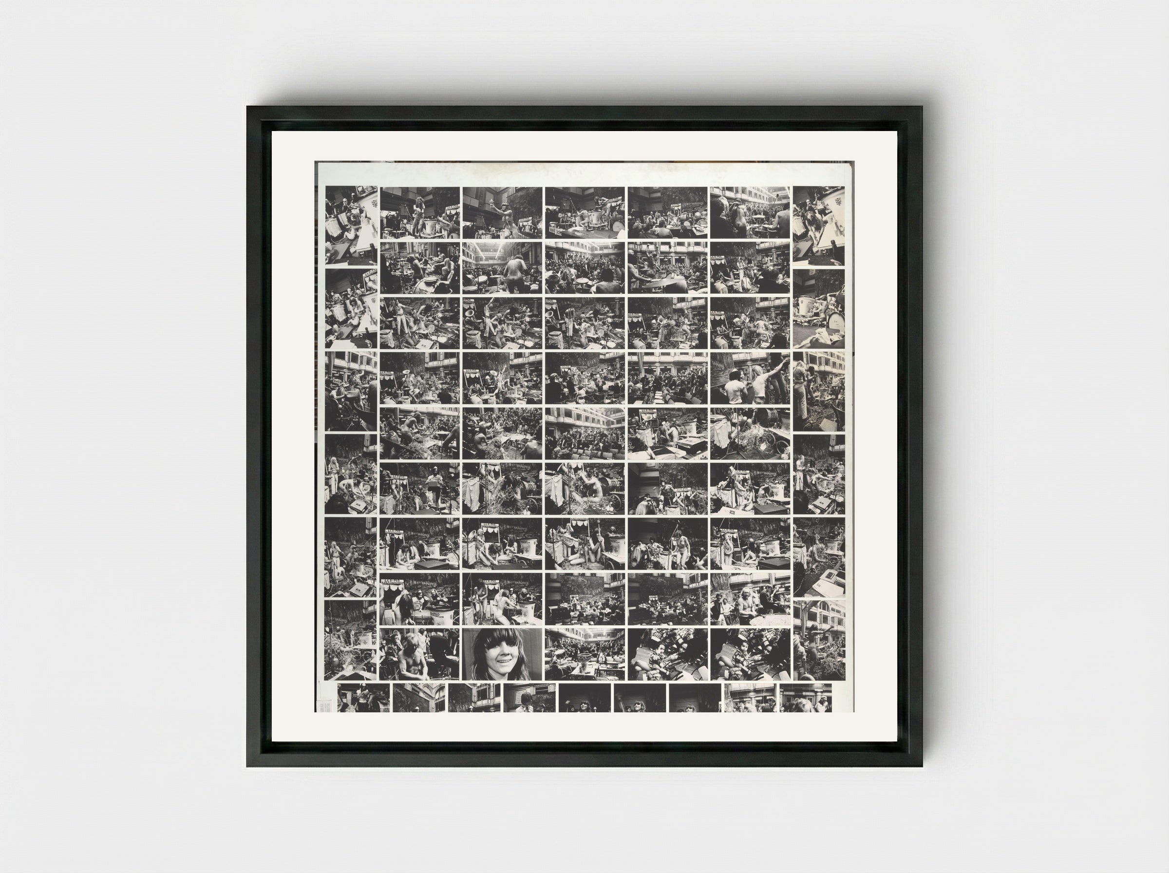 10 jaar BBK in Frascati - Pieter Boersma - Framed Canvas Black