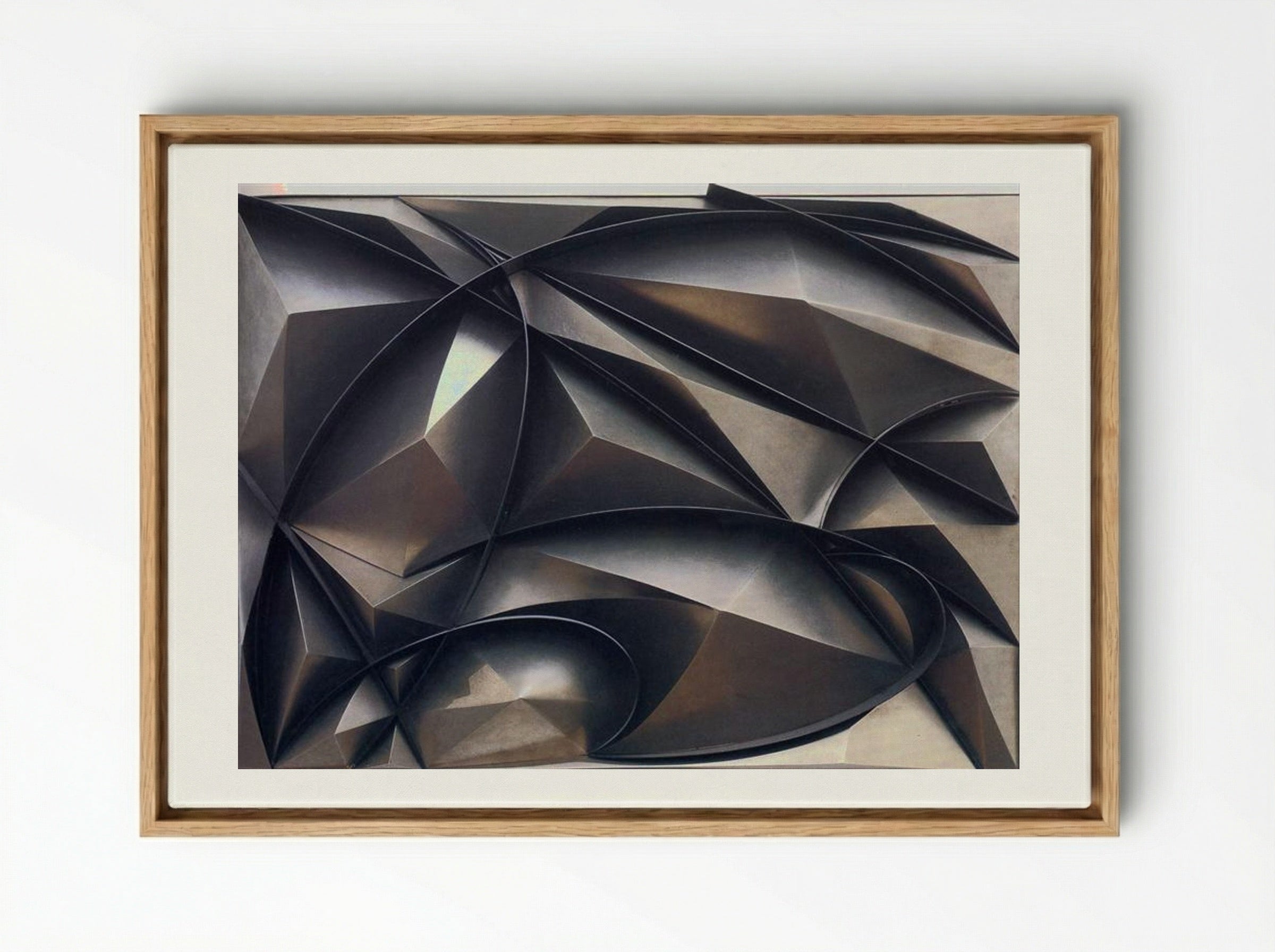 Plastic Ensemble - Giacomo Balla - Framed Canvas Wood
