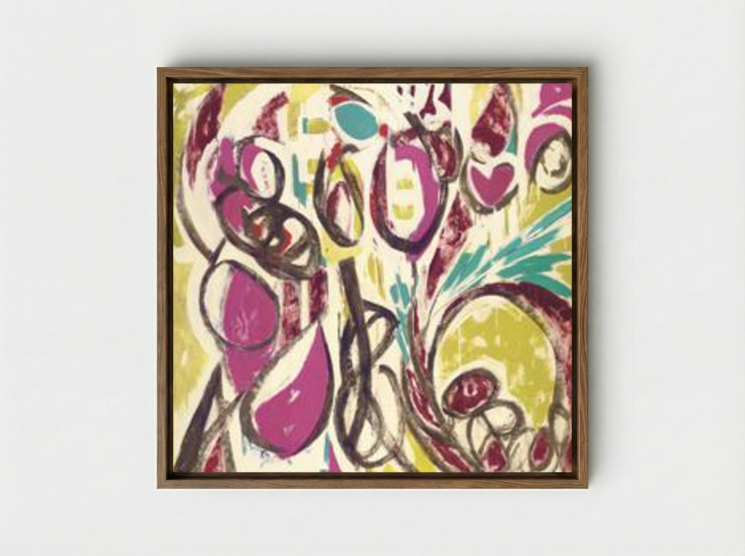 Thaw - Lee Krasner - Framed Canvas Wood