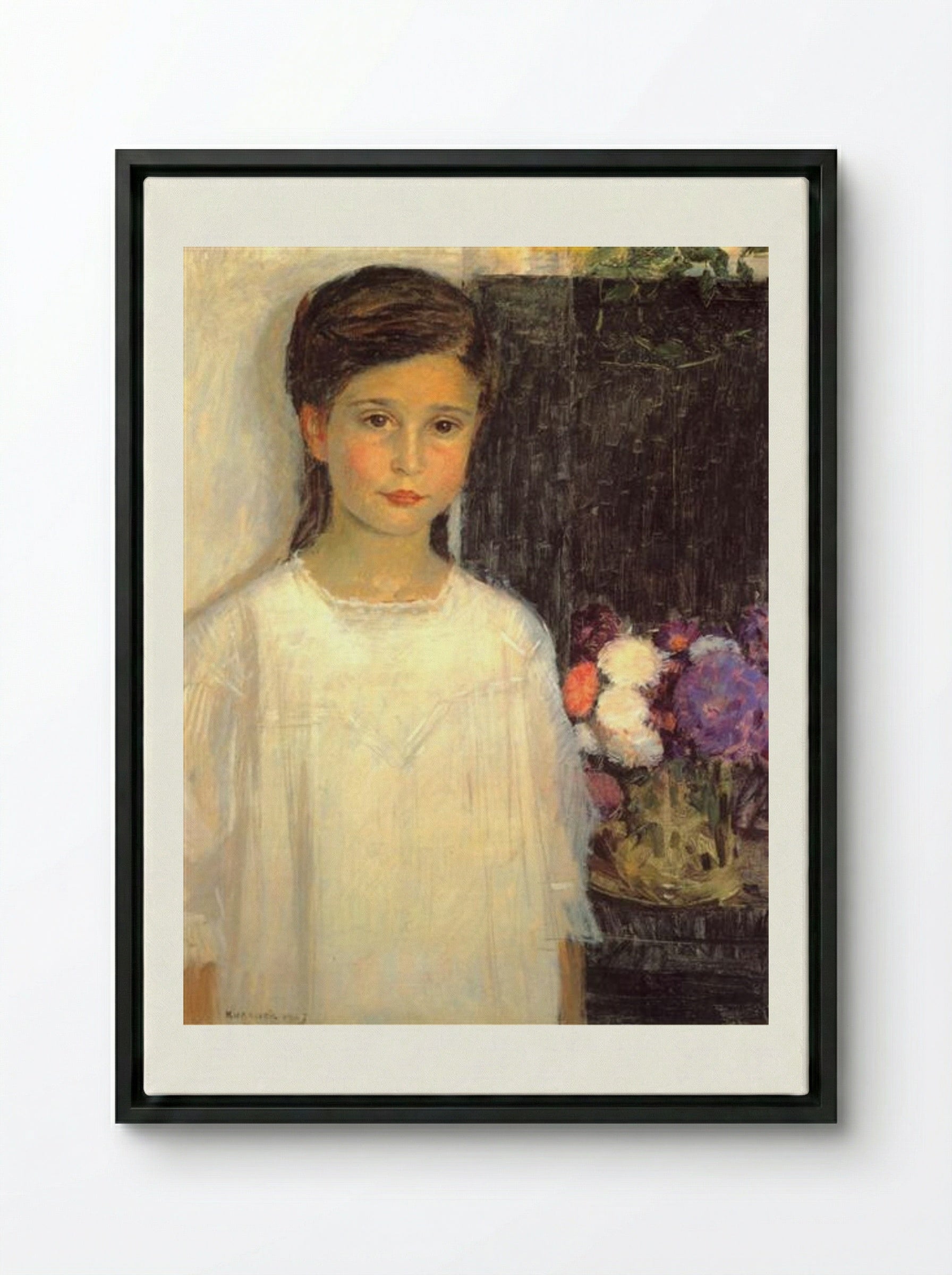 Mira Baue - Max Kurzweil - Framed Canvas Black