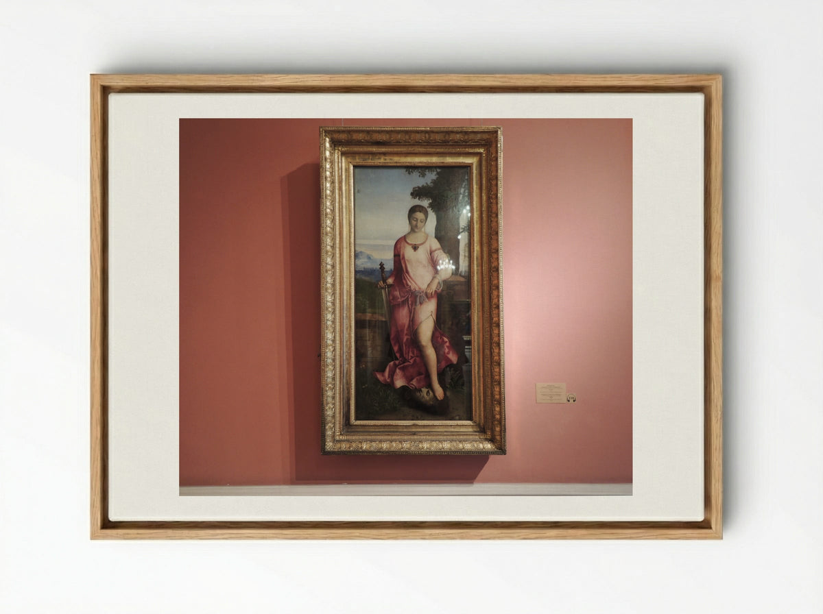 Judith - Giorgione - Framed Canvas Wood