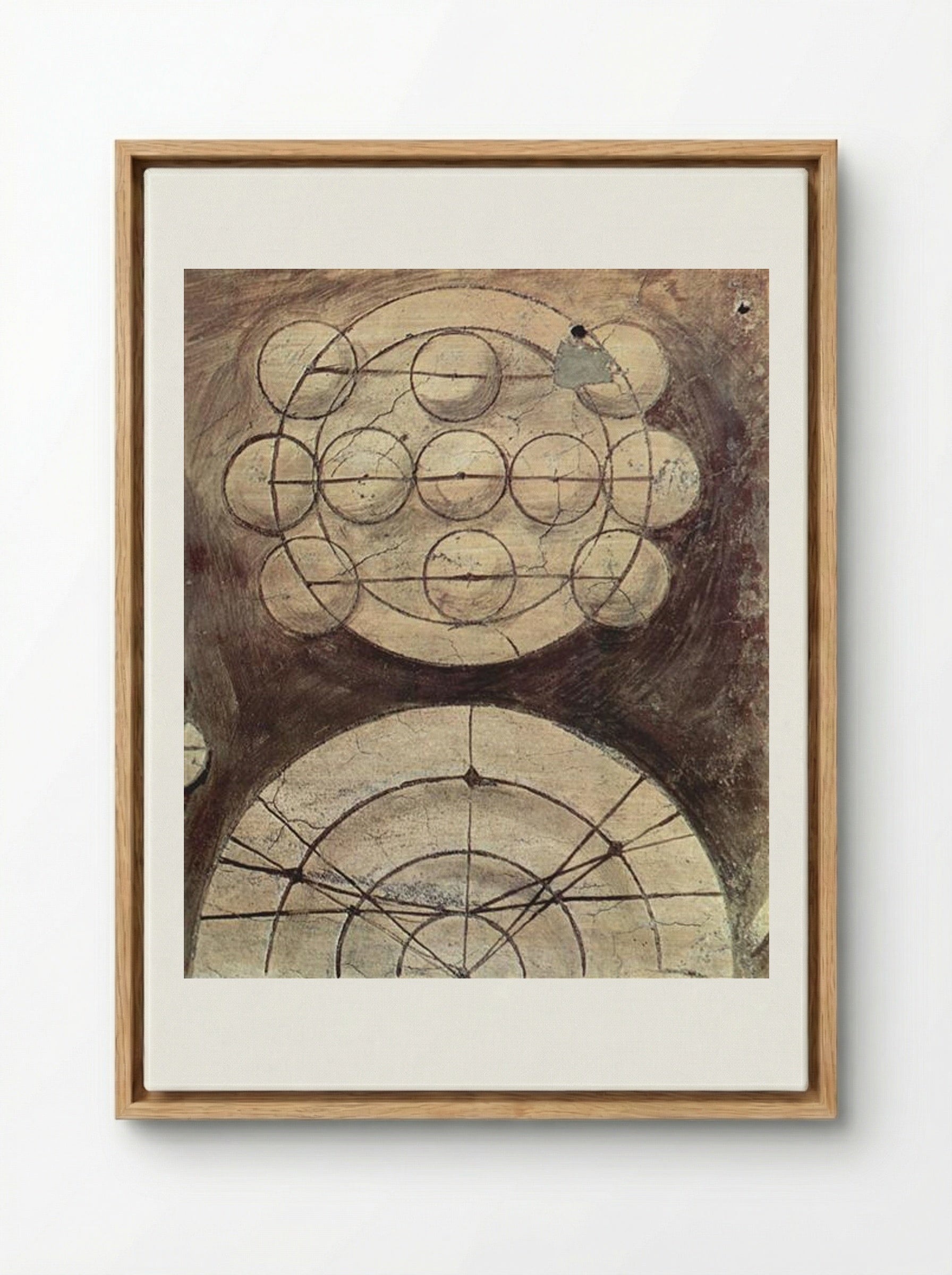 Arithmetic - Giorgione - Framed Canvas Wood