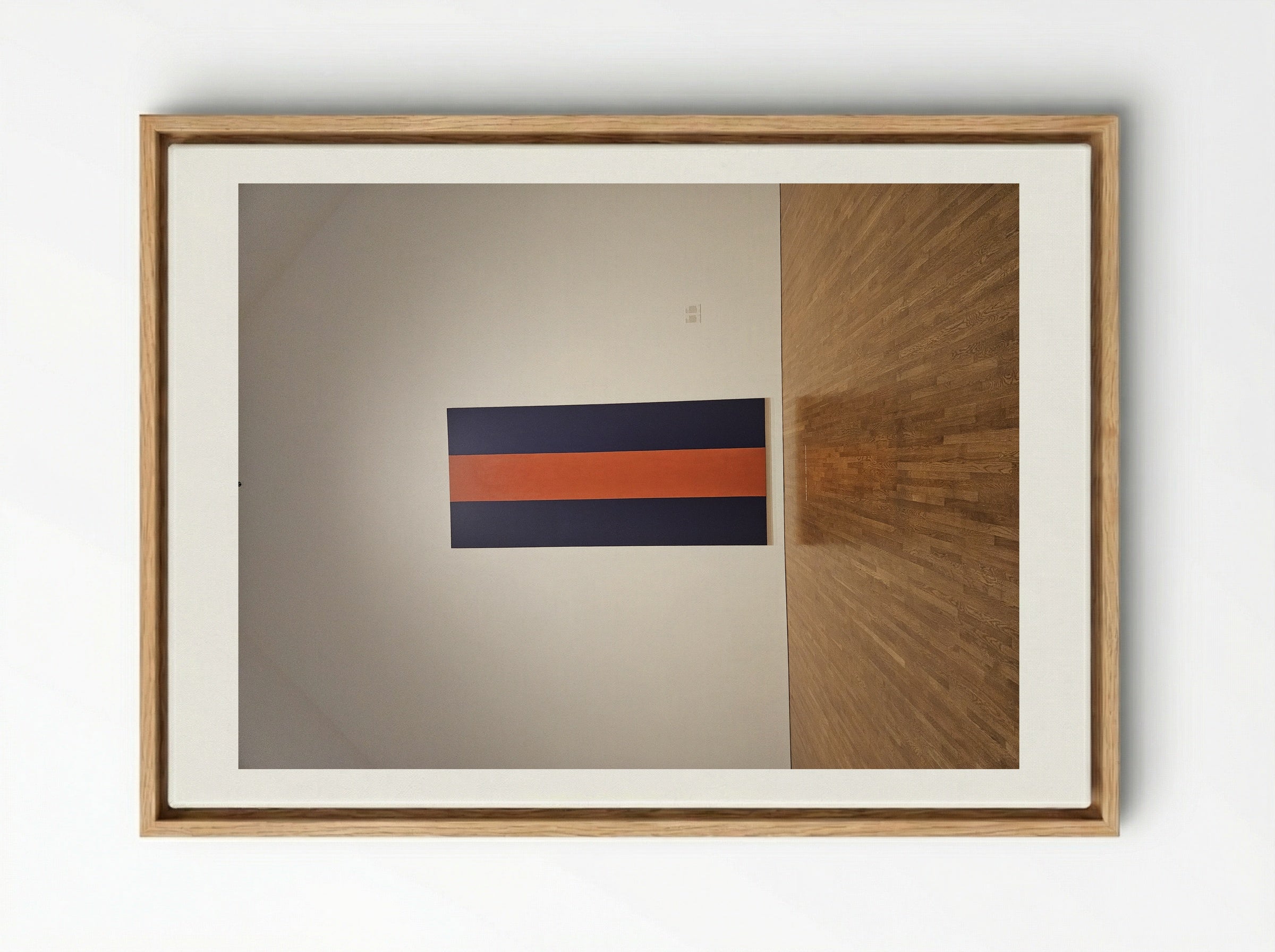 Voice of Fire - Barnett Newman - Framed Canvas Wood
