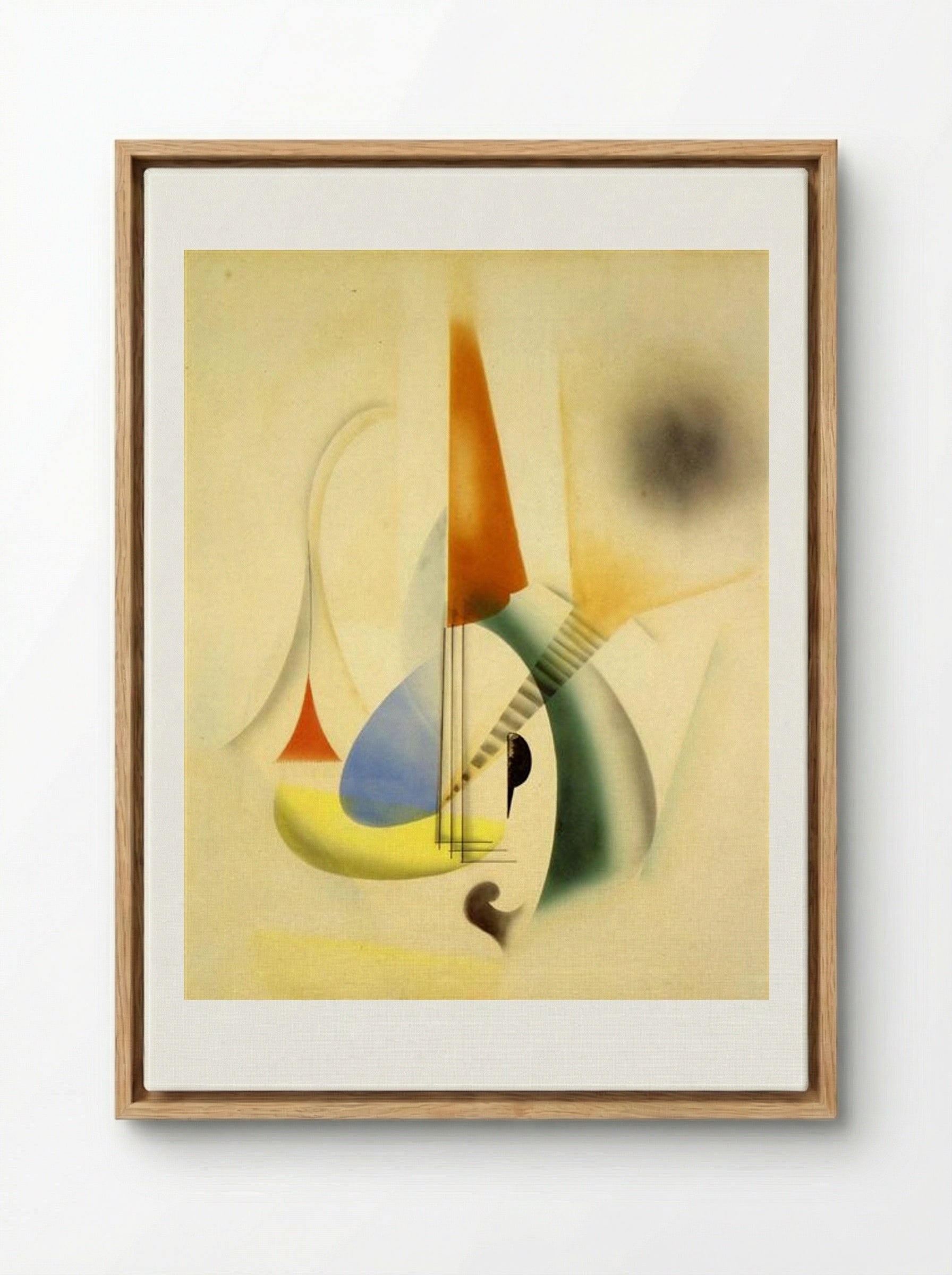Jazz - Man Ray - Framed Canvas Wood