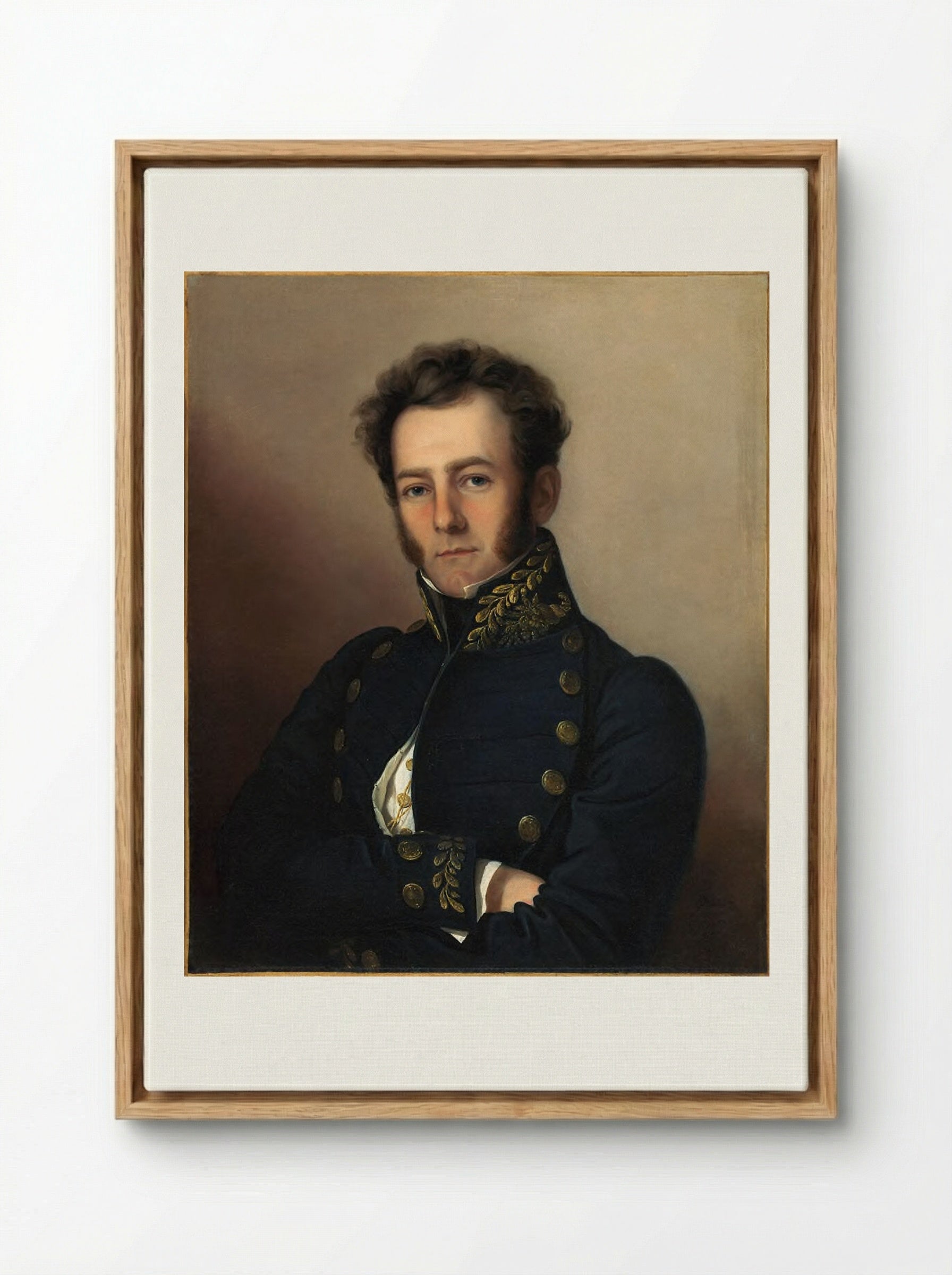 McKean Buchanan - Rembrandt Peale - Framed Canvas Wood