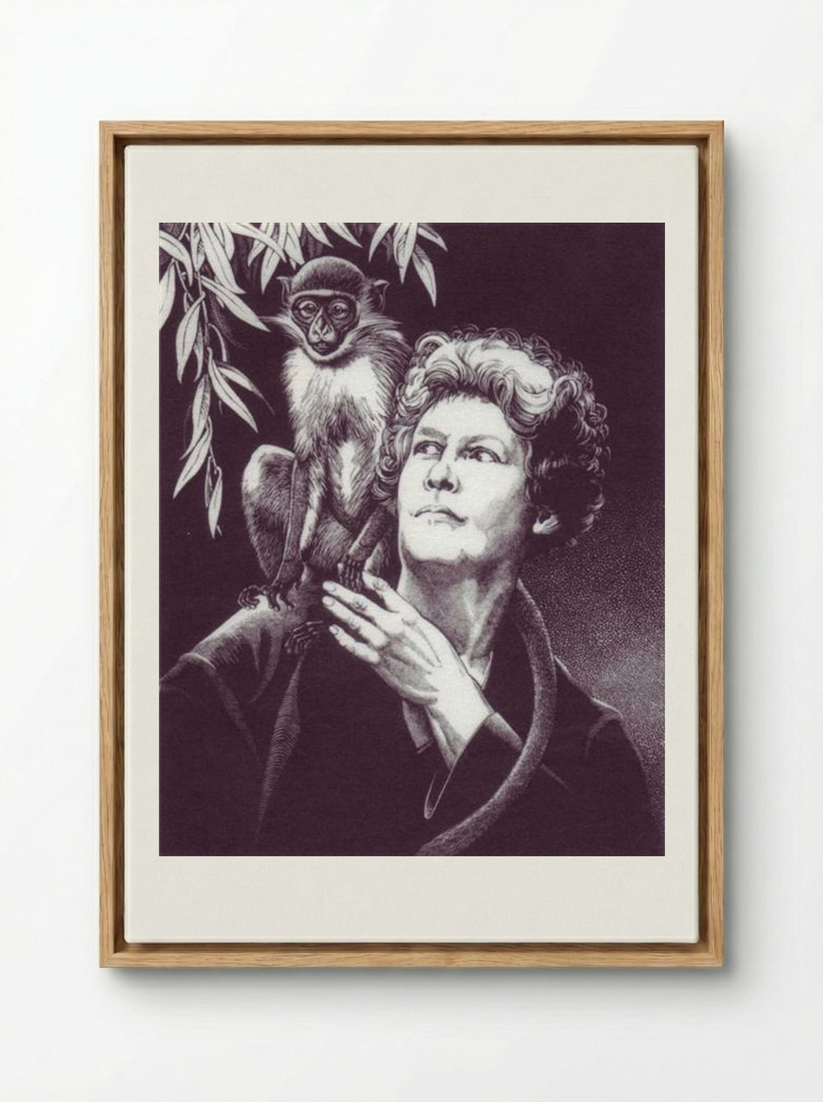 Jaspa and Me - Dorothy Lathrop - Framed Canvas Wood