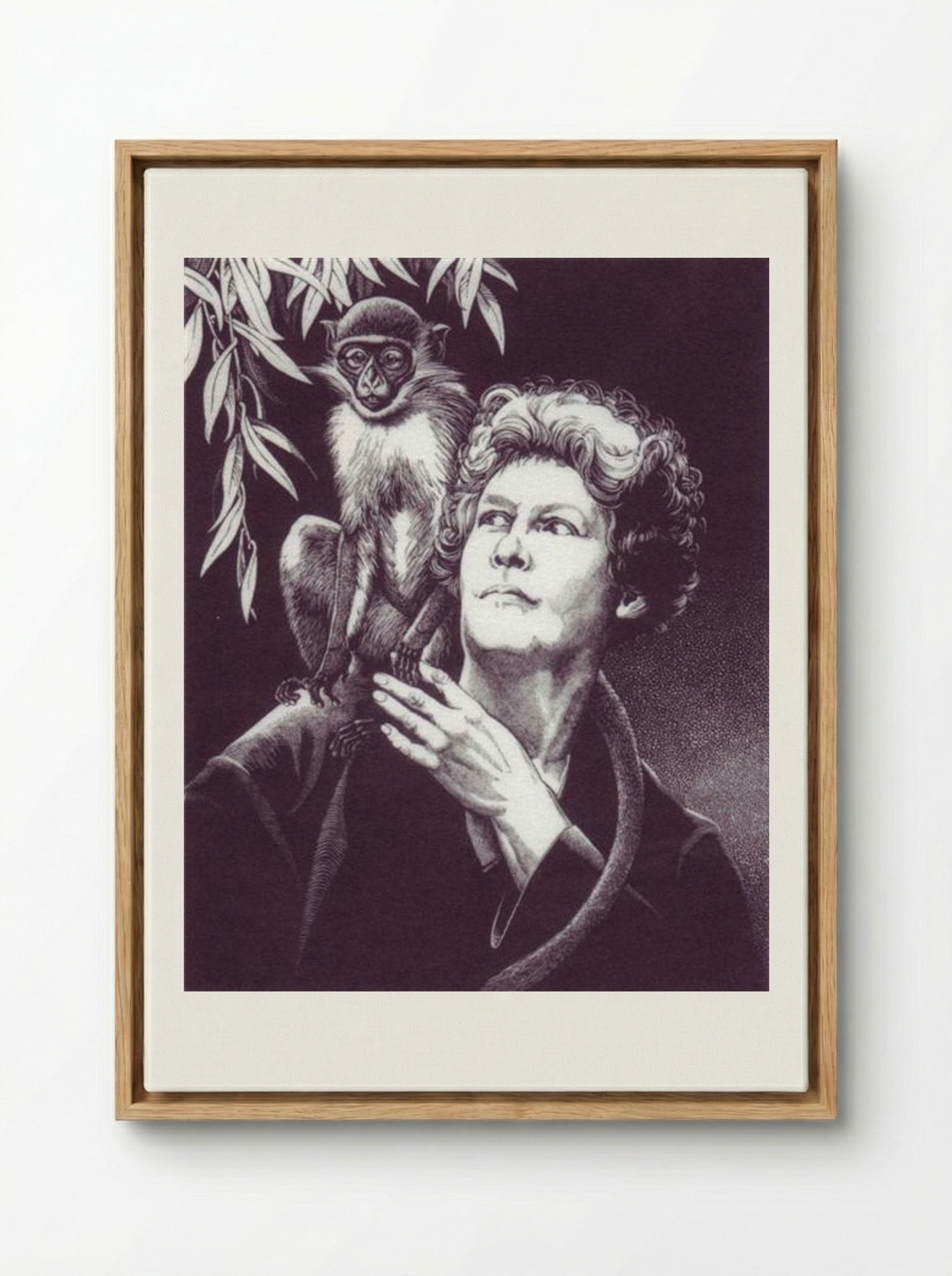 Jaspa and Me - Dorothy Lathrop - Framed Canvas Wood