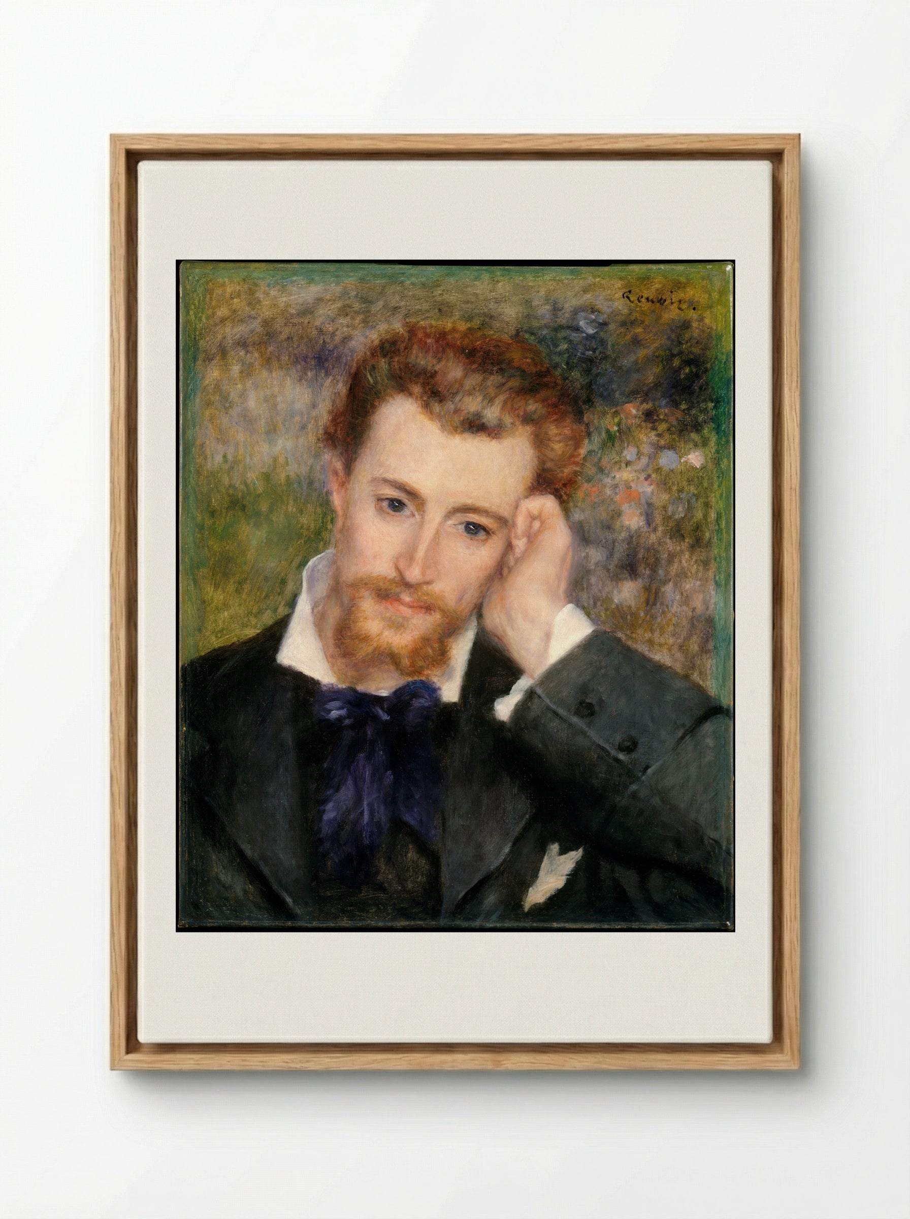 Eugène Murer (Hyacinthe-Eugène Meunier) - Auguste Renoir - Framed Canvas Wood