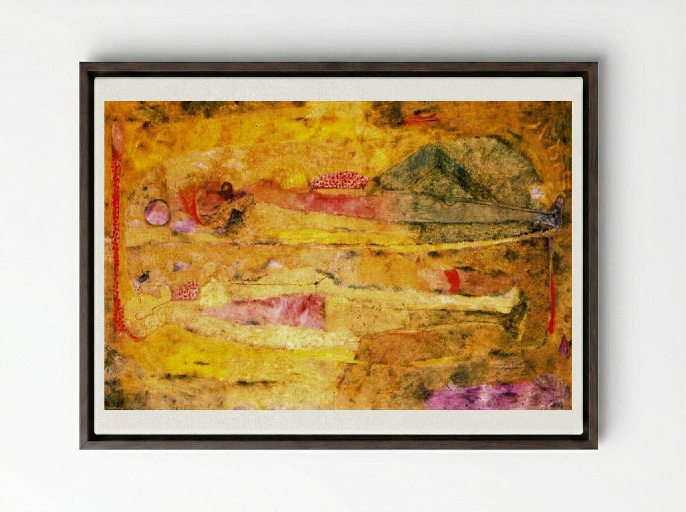 Mujeres en reposo - Rufino Tamayo - Framed Canvas Dark Wood
