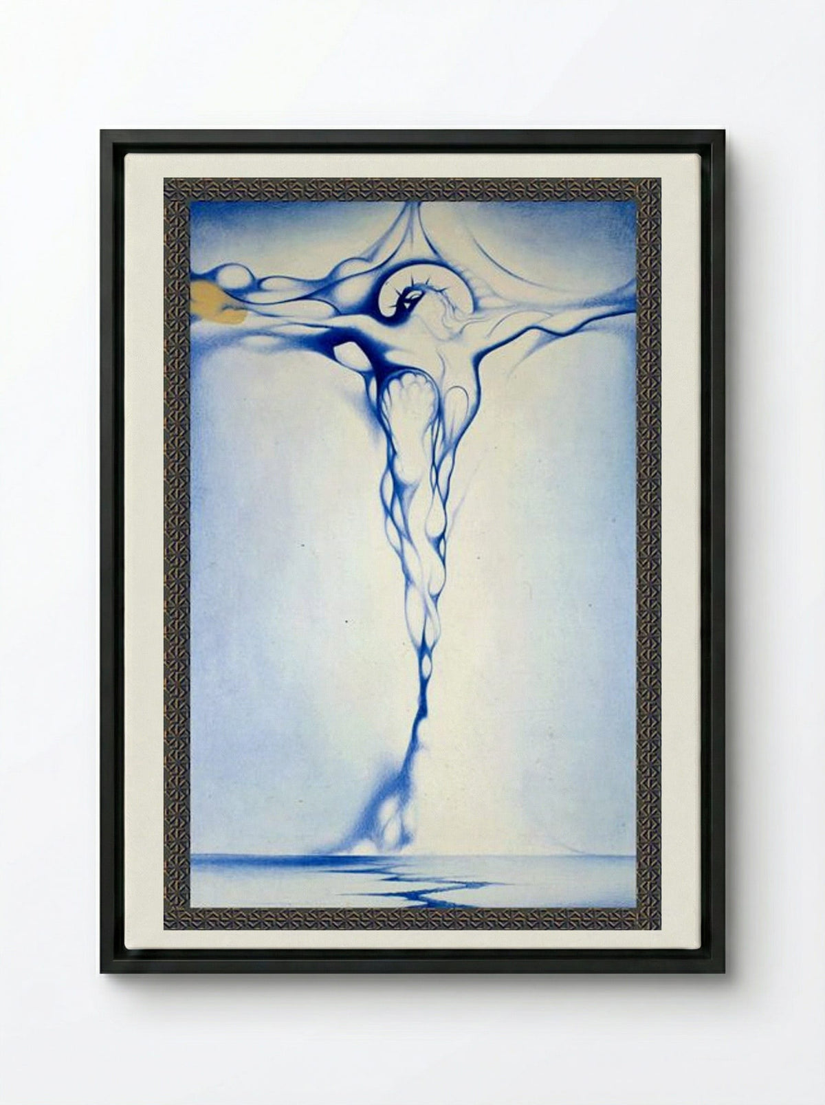 Atomic Explosion - Konstantin Vasilyev - Framed Canvas Black