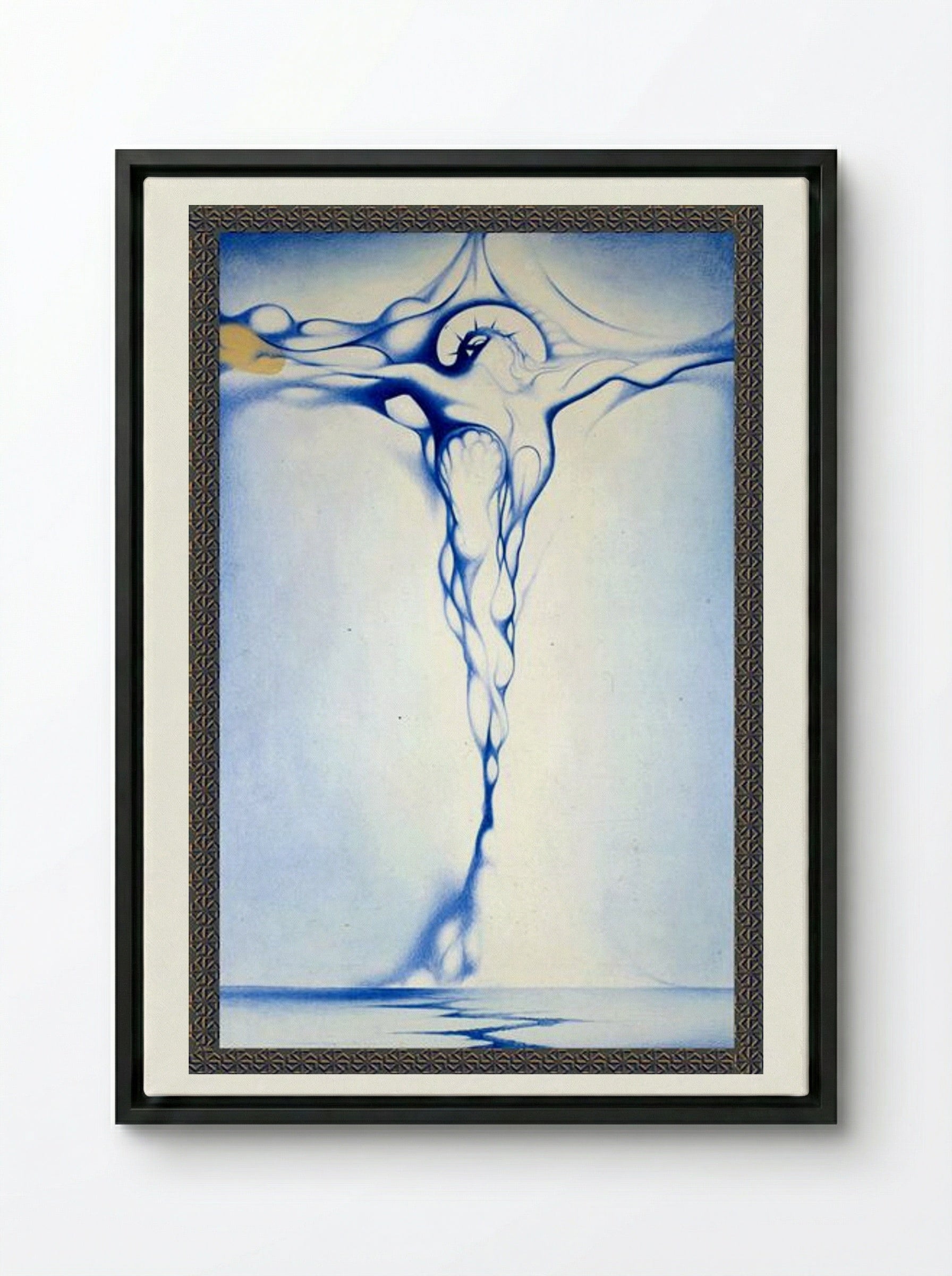 Atomic Explosion - Konstantin Vasilyev - Framed Canvas Black