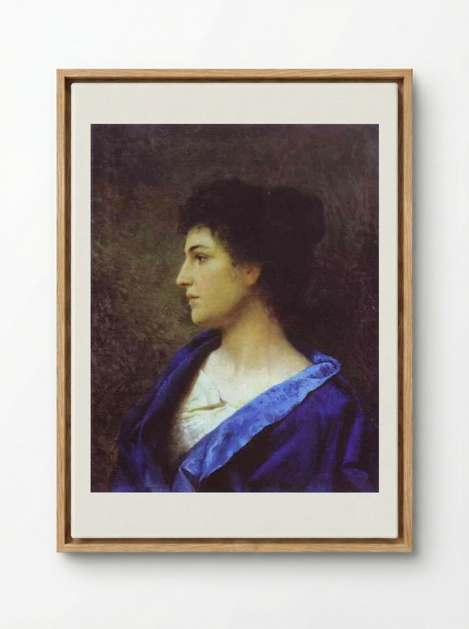 A Gypsy - Henryk Siemiradzki - Framed Canvas Wood
