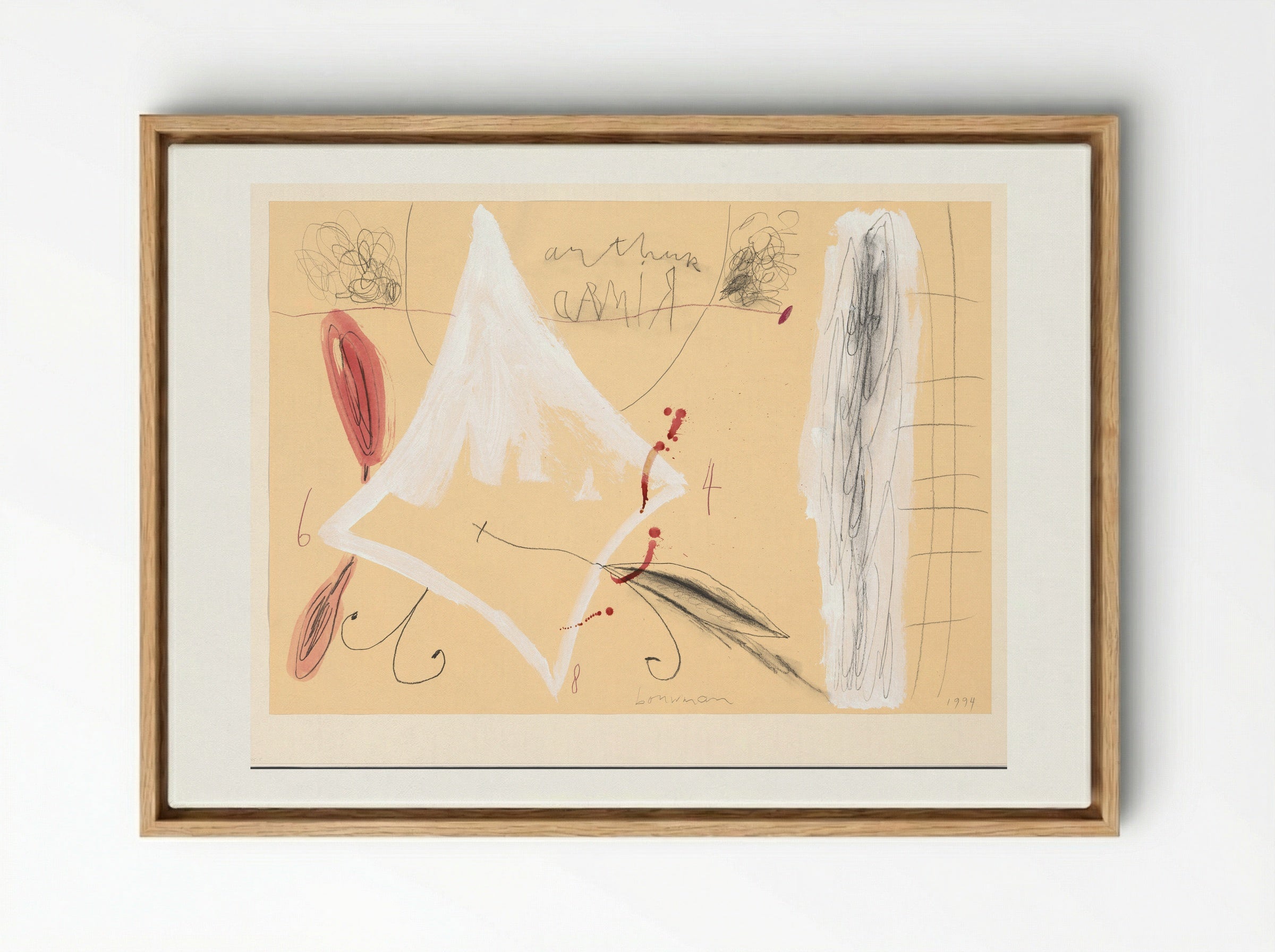 Morfeo I - Richard Bouwman - Framed Canvas Wood