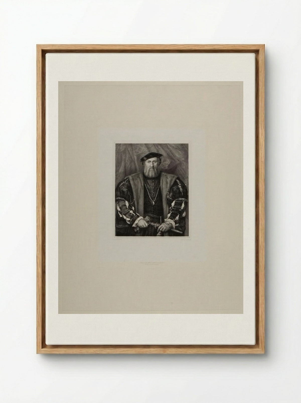 Hubert Morett - Lazarus Gottlieb Sichling - Framed Canvas Wood