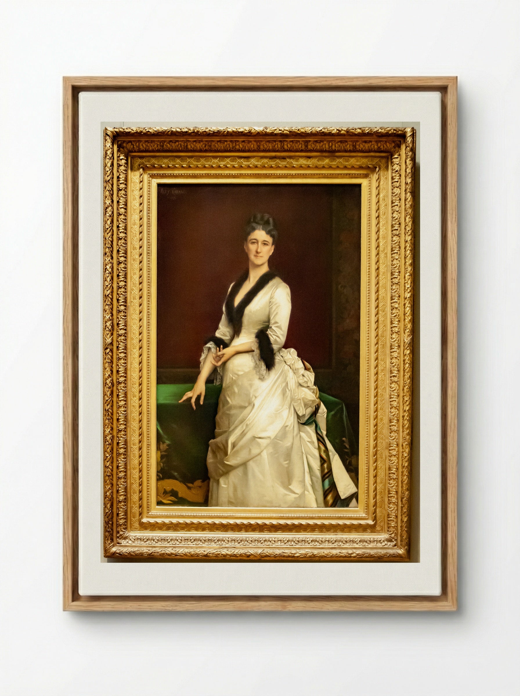 Catharine Lorillard Wolfe - Alexandre Cabanel - Framed Canvas Wood