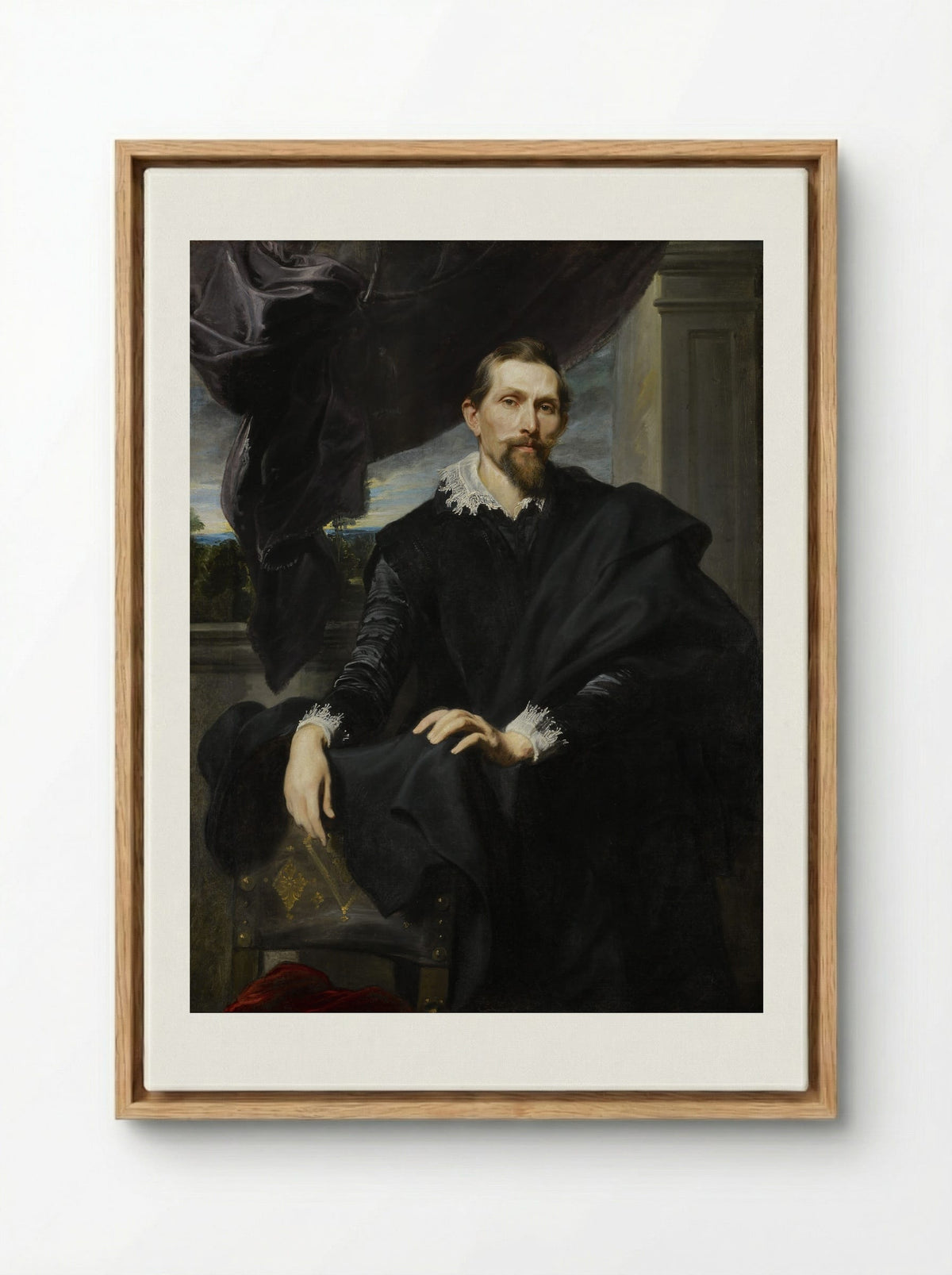 Frans Snyders - Anthony van Dyck - Framed Canvas Wood
