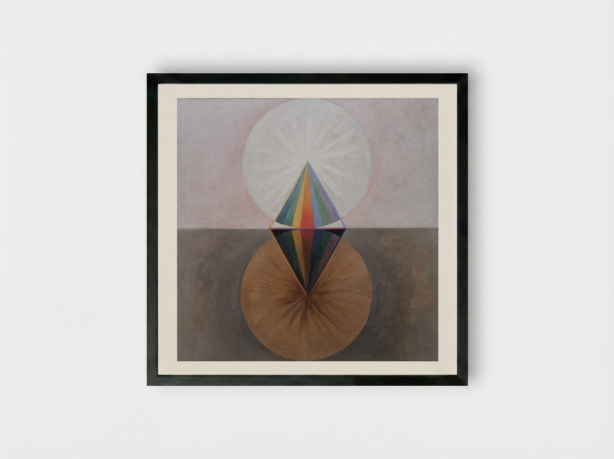 The Swan, No. 12 - Hilma af Klint - Framed Print Black