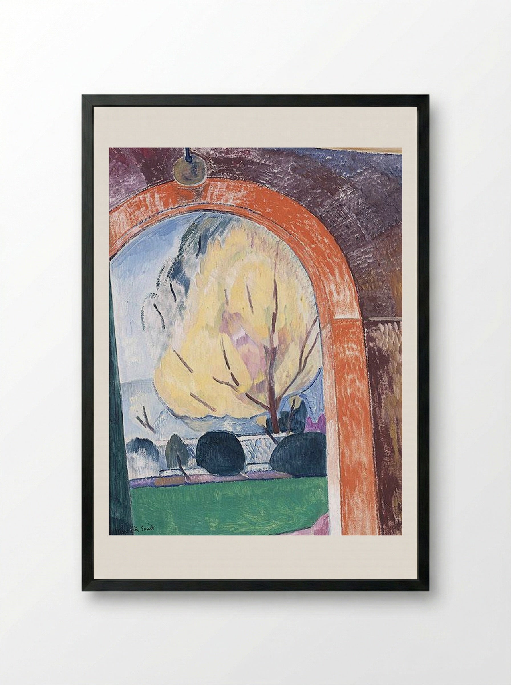 Yarralumla - Grace Cossington Smith - Framed Print Black