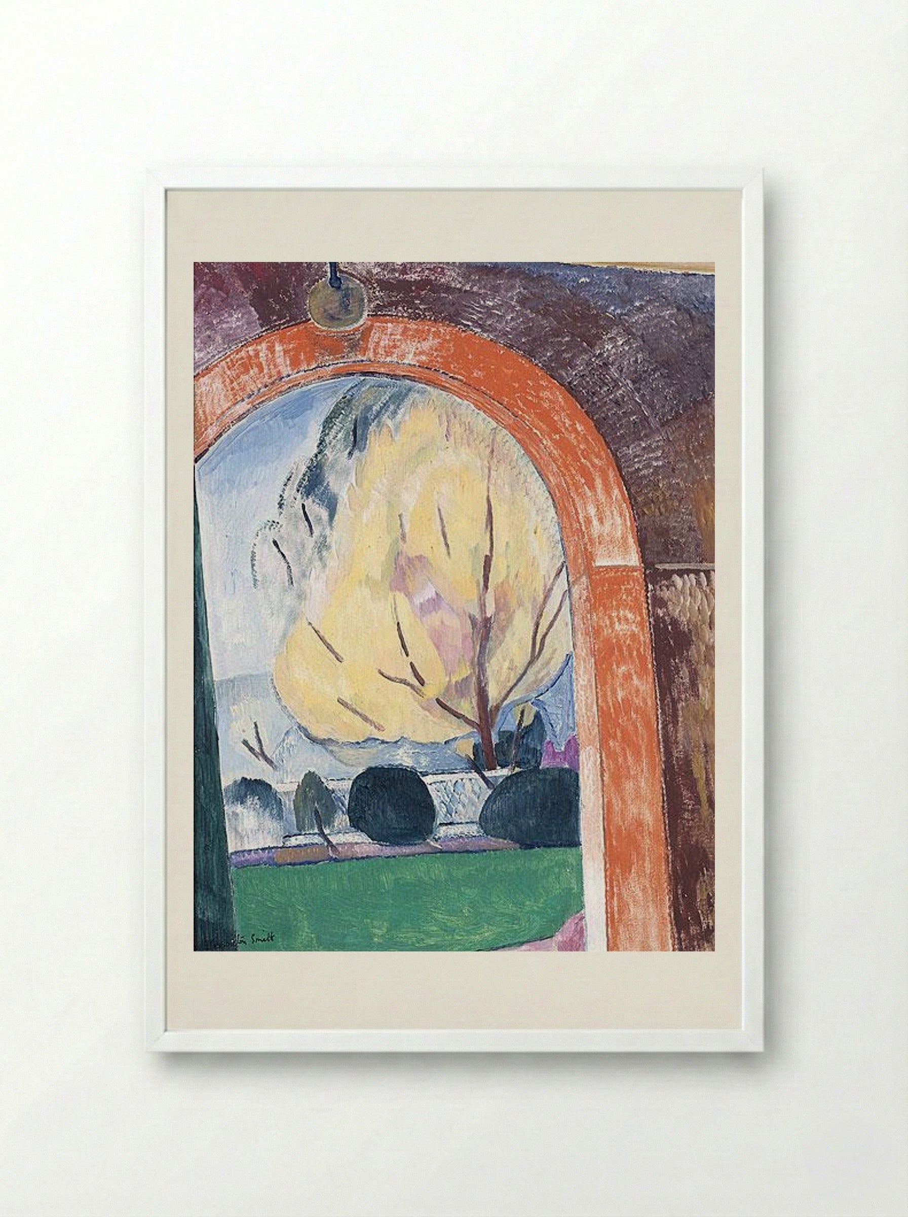Yarralumla - Grace Cossington Smith - Framed Print White