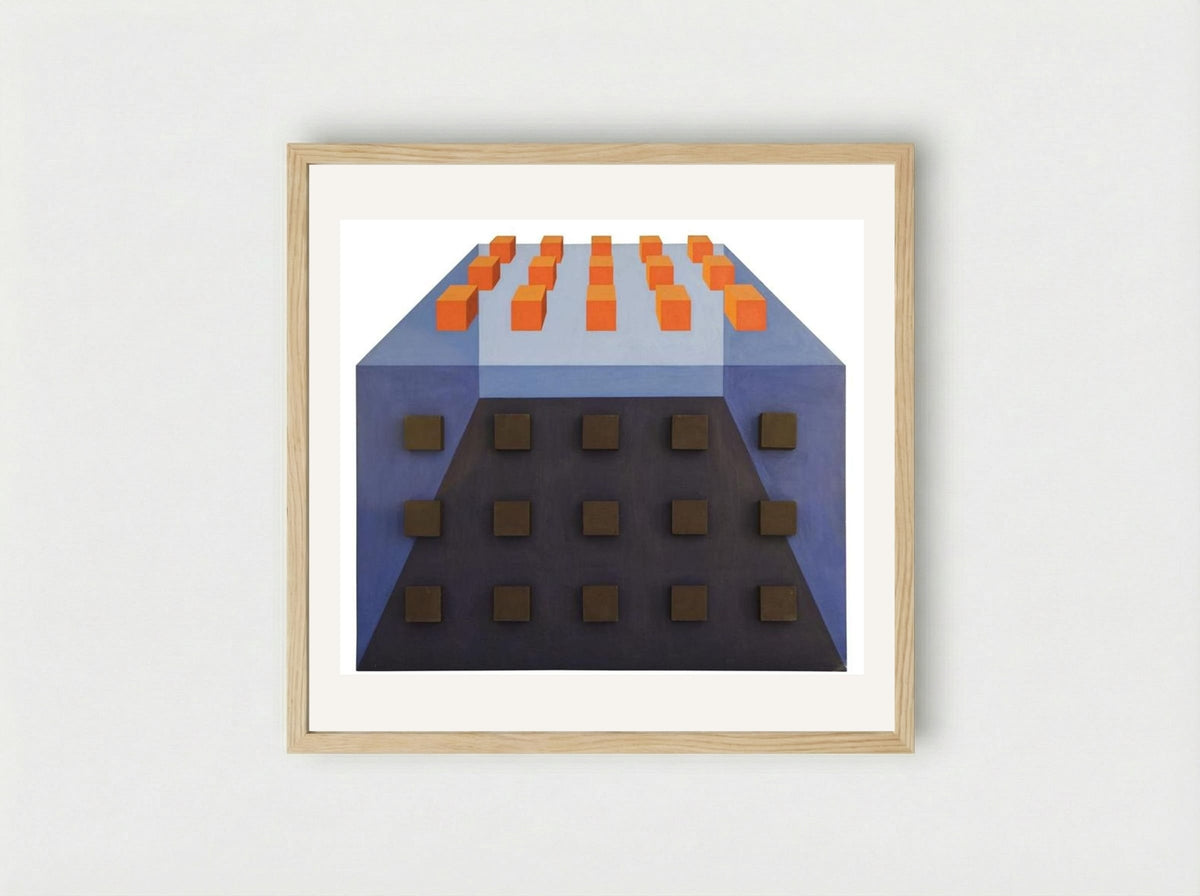 Espaço Ilusório II - Eduardo Nery - Framed Print Wood
