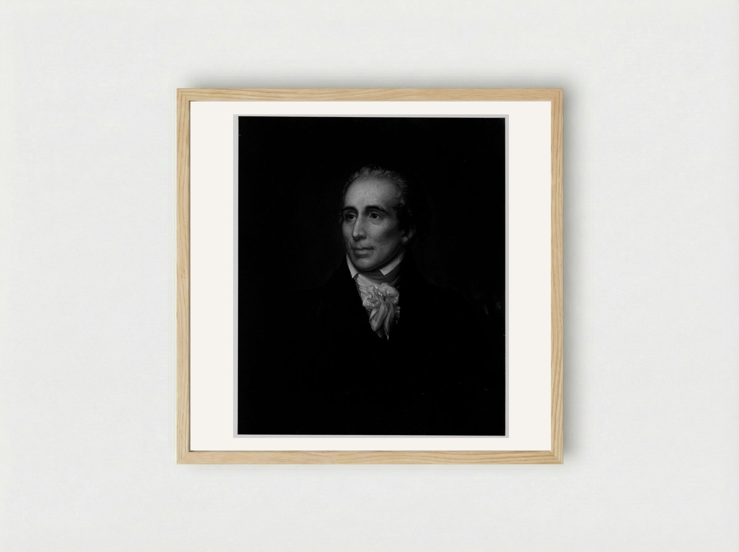 John Warren - Rembrandt Peale - Framed Print Wood