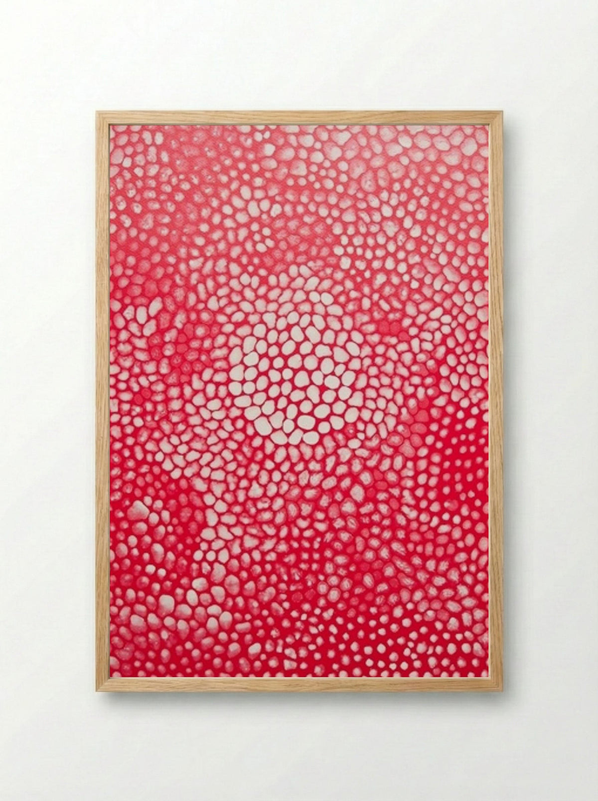 Sunlight - Yayoi Kusama - Framed Print Wood