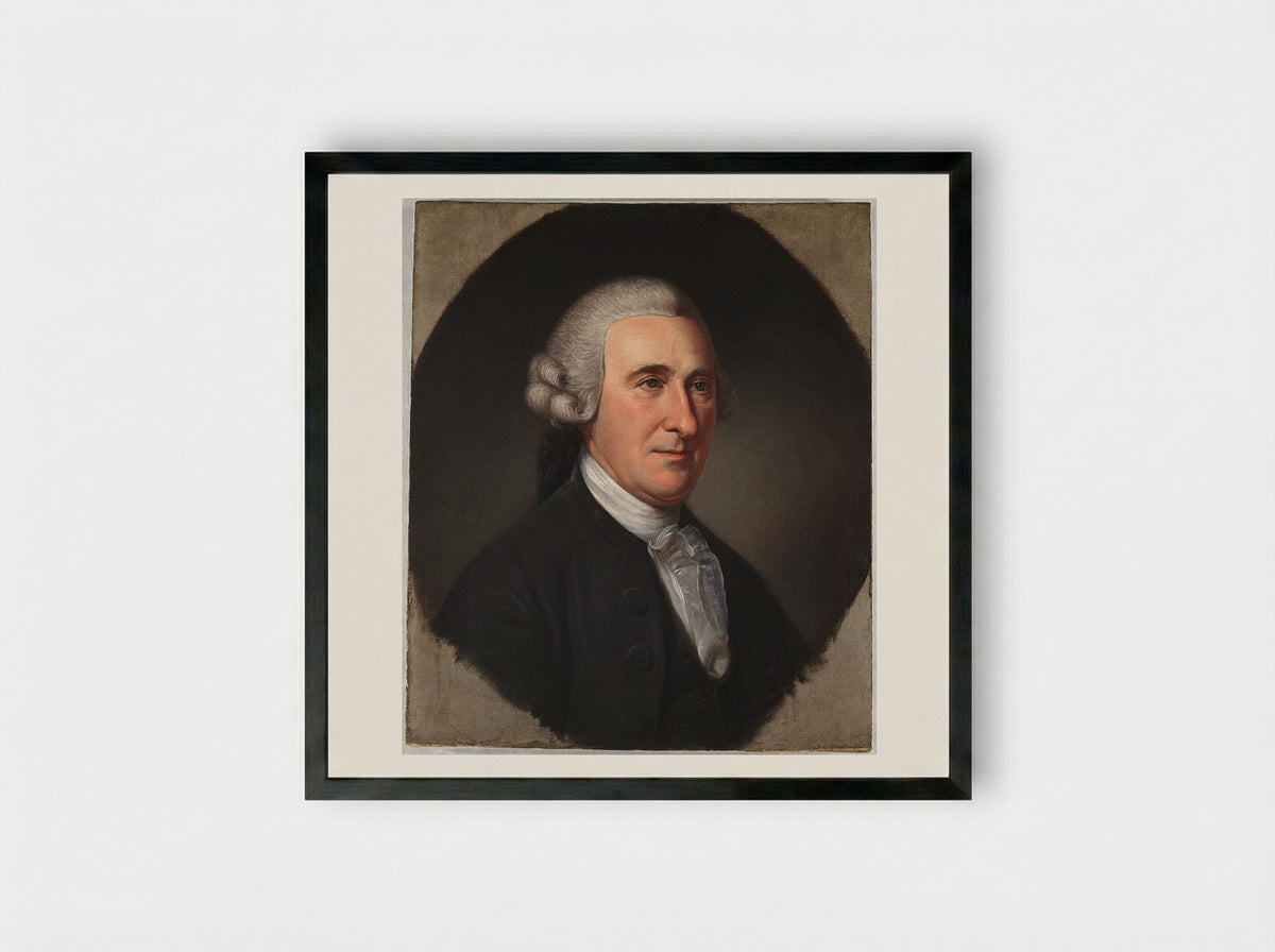 Thomas McKean - Charles Willson Peale - Framed Print Black