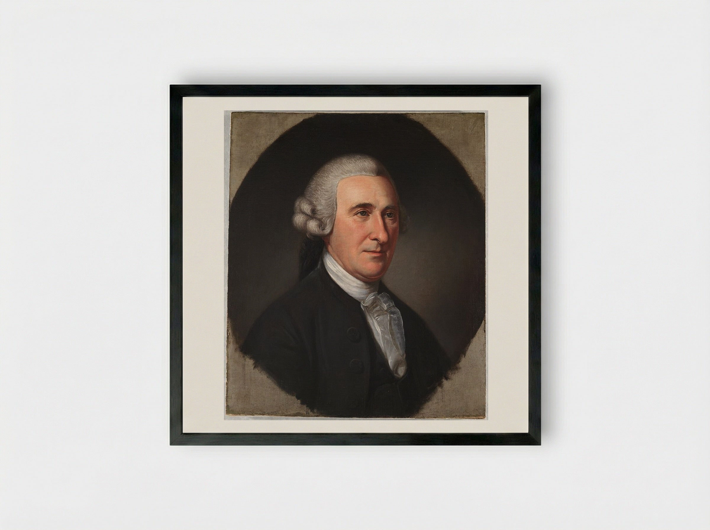 Thomas McKean - Charles Willson Peale - Framed Print Black