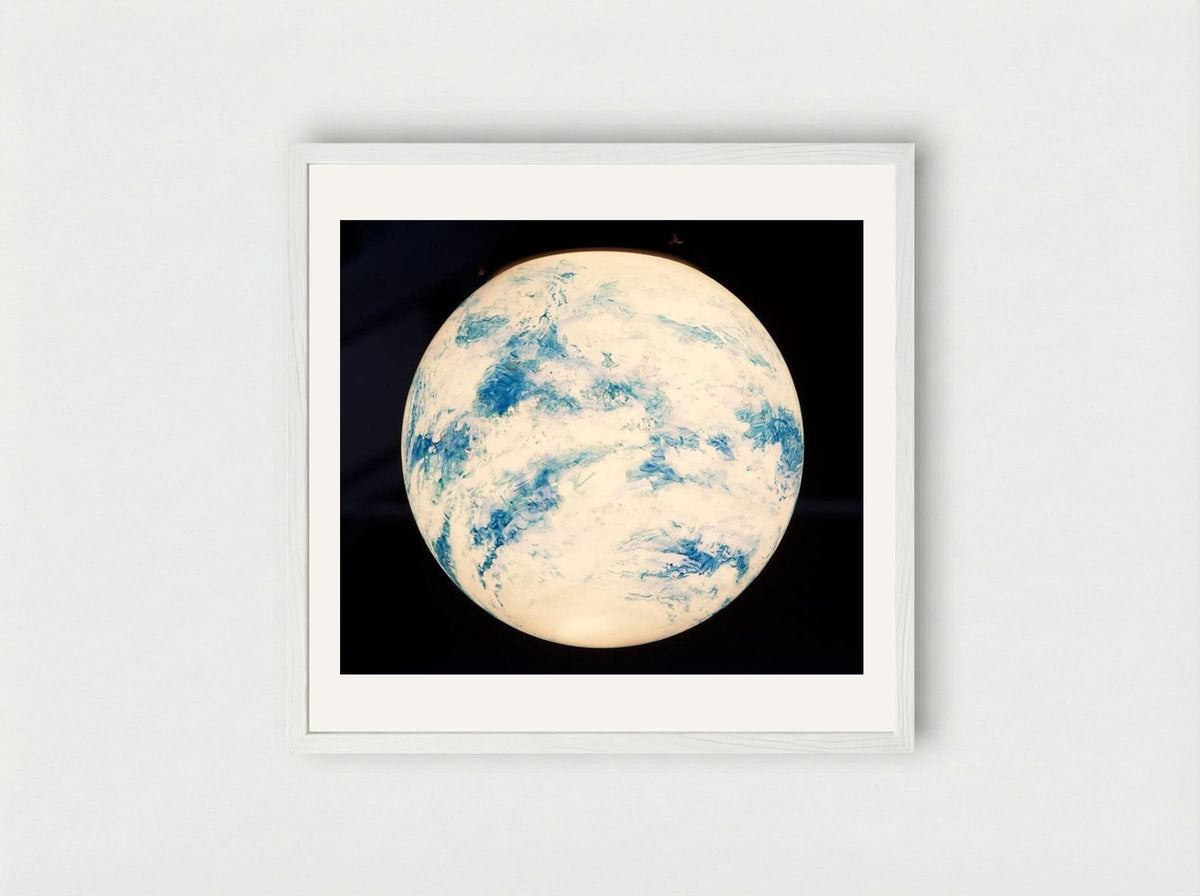 Untitled (Globe) - Paul Thek - Framed Print White