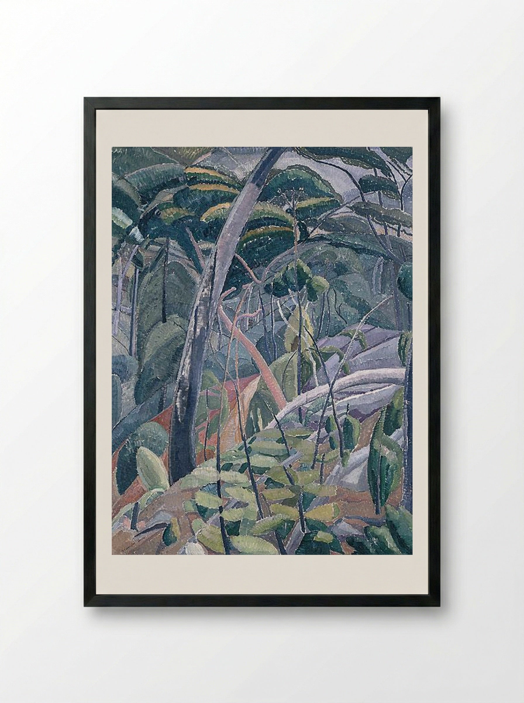The Gully - Grace Cossington Smith - Framed Print Black