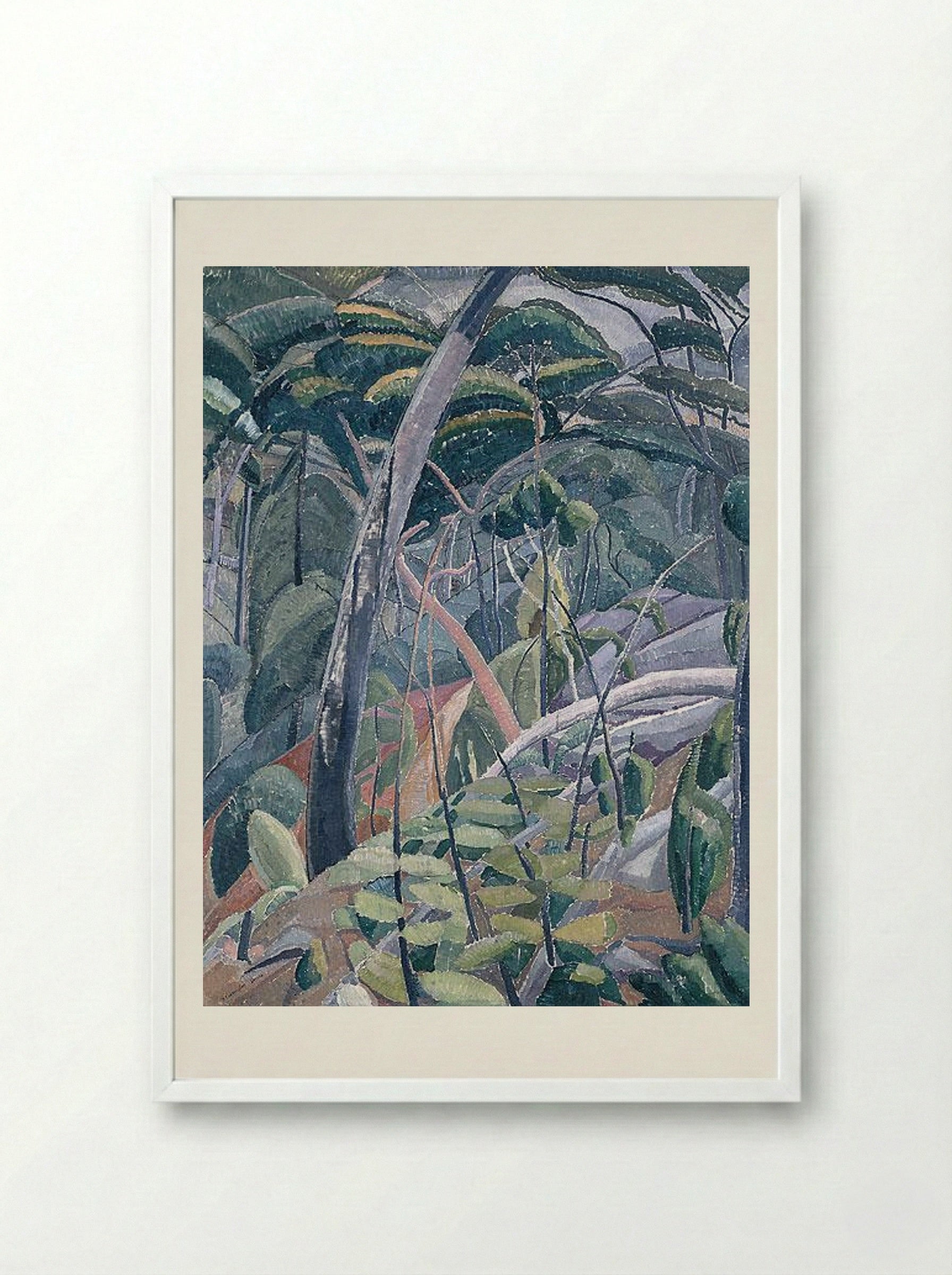 The Gully - Grace Cossington Smith - Framed Print White