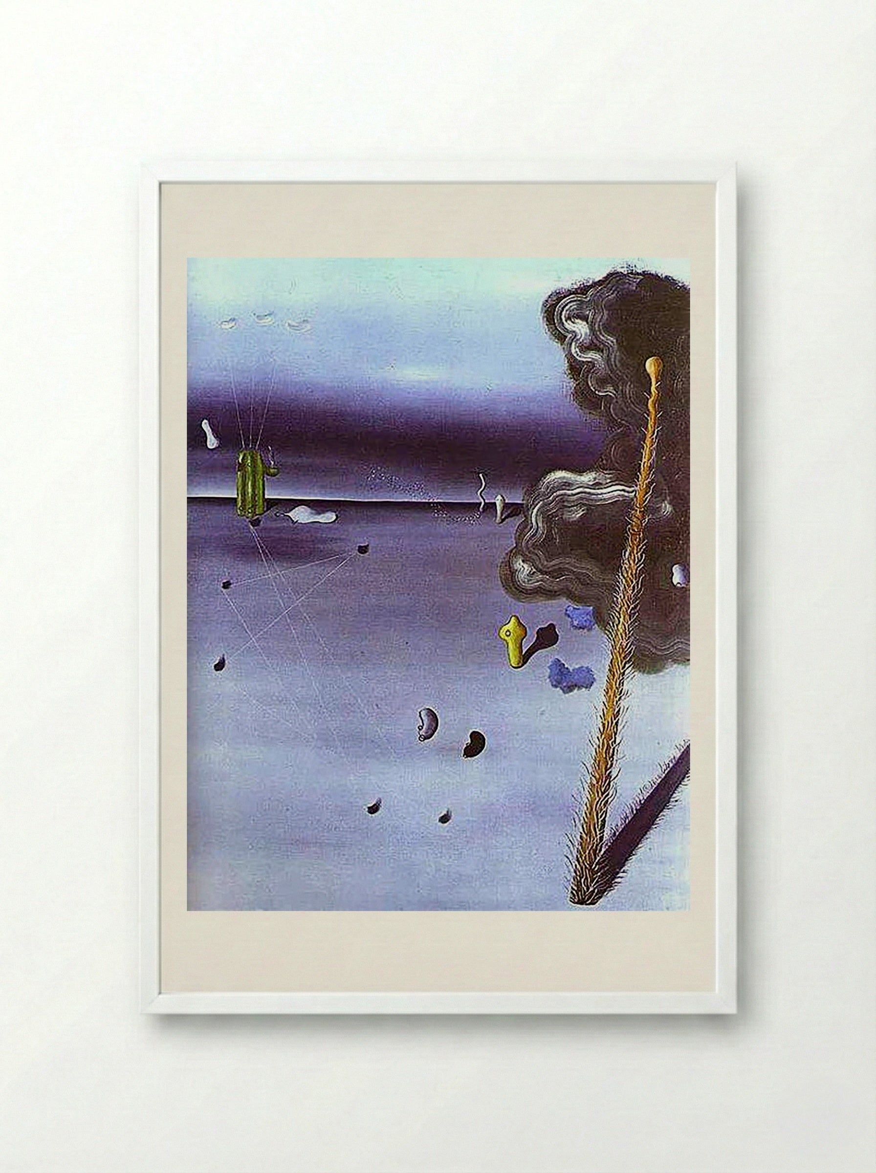 Mama, Papa is Wounded! - Salvador Dalí - Framed Print White