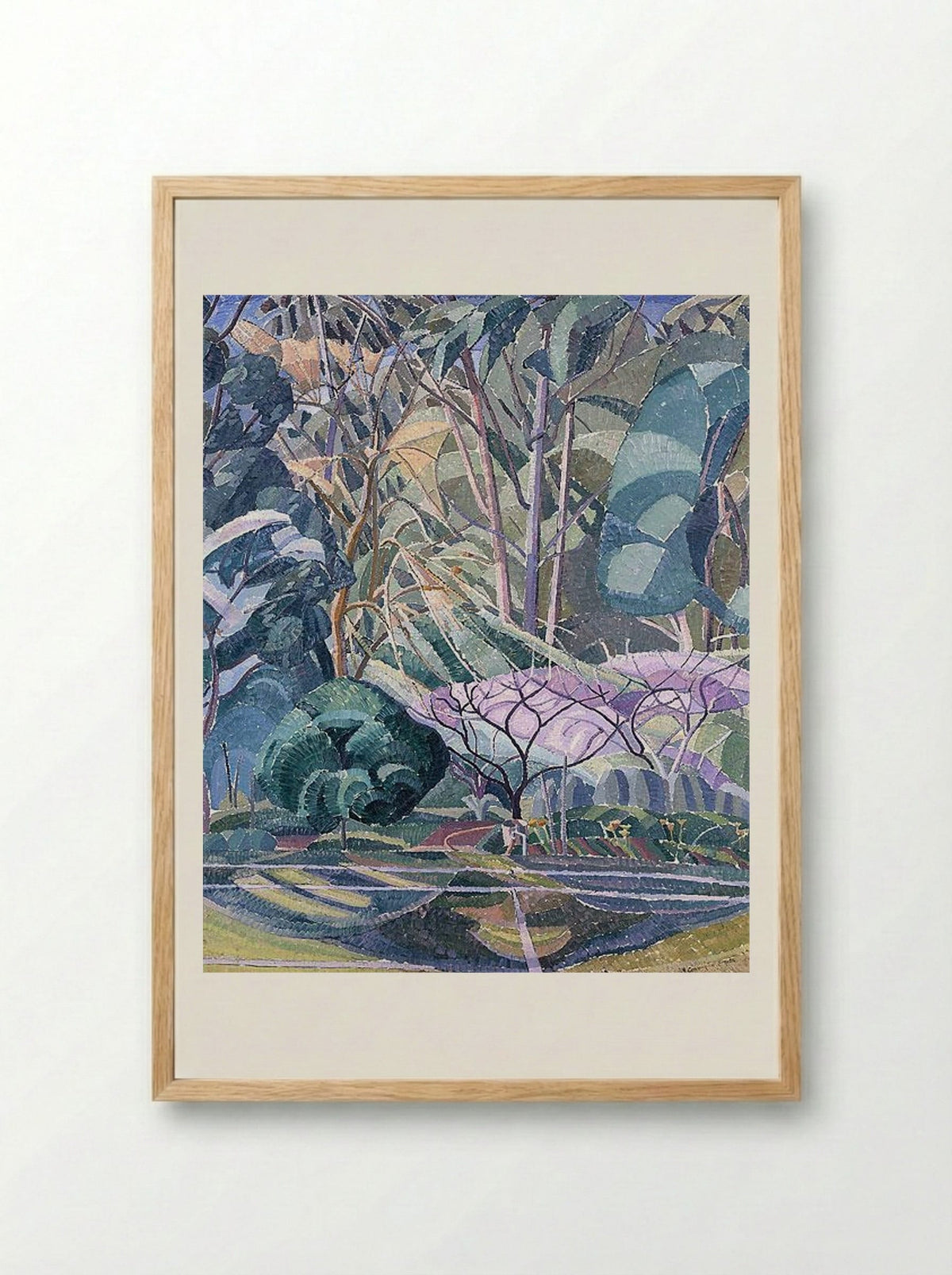 Trees - Grace Cossington Smith - Framed Print Wood