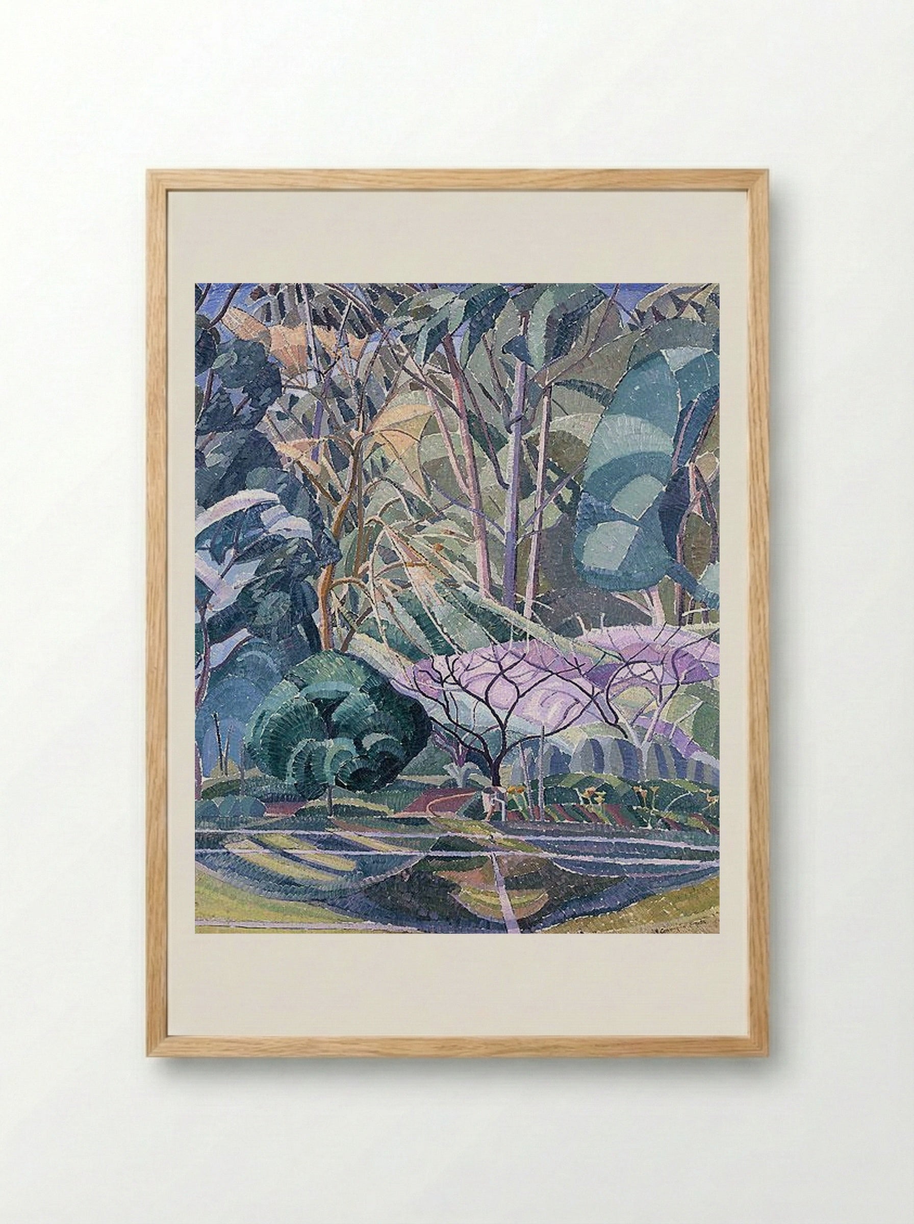Trees - Grace Cossington Smith - Framed Print Wood