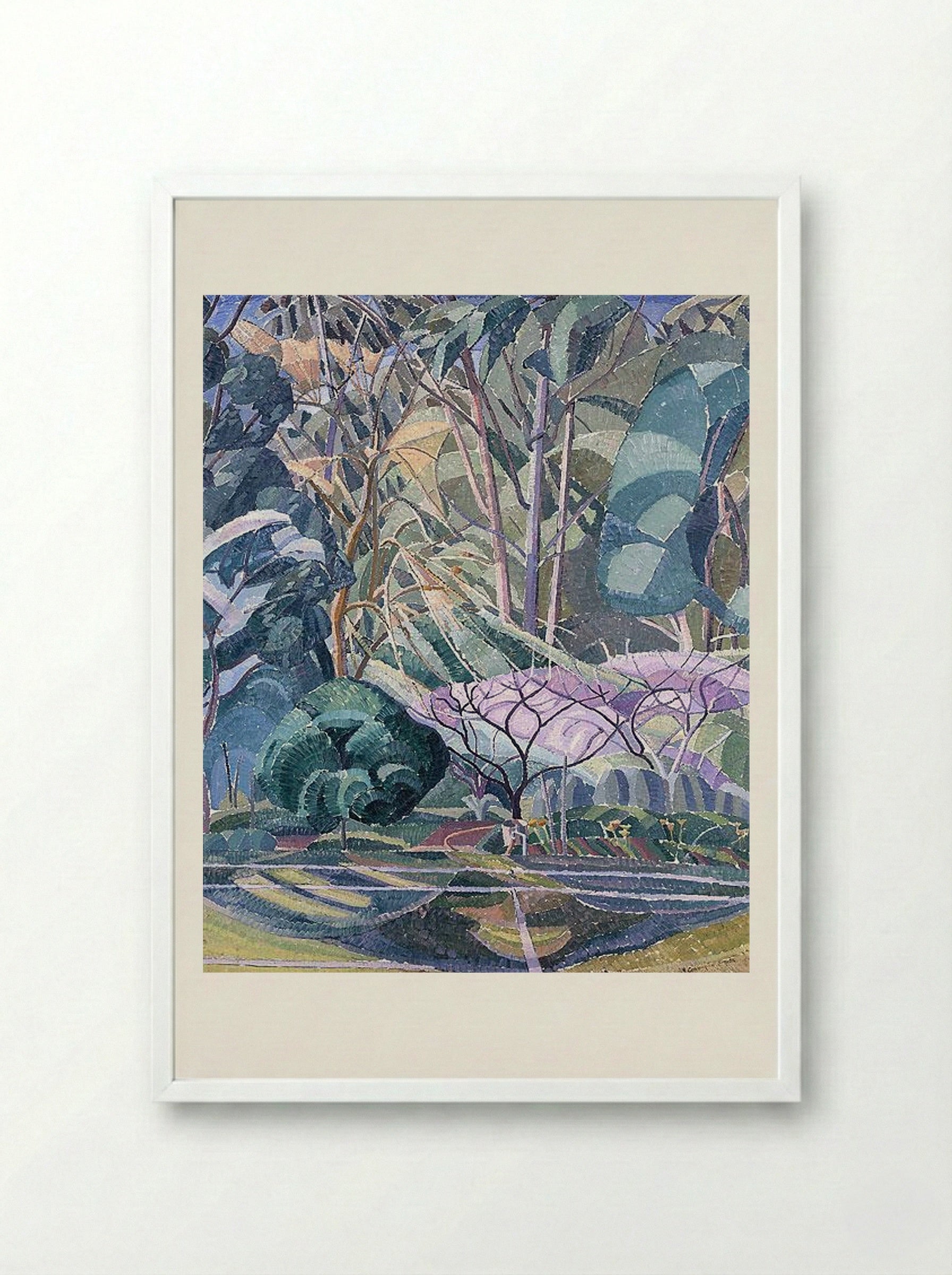Trees - Grace Cossington Smith - Framed Print White