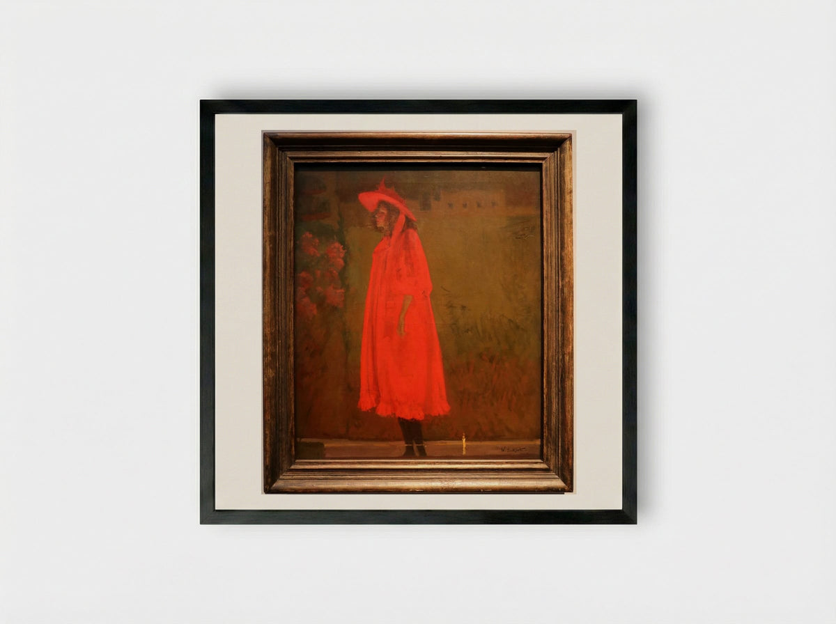 Minnie Cunningham at the Old Bedford - Walter Sickert - Framed Print Black