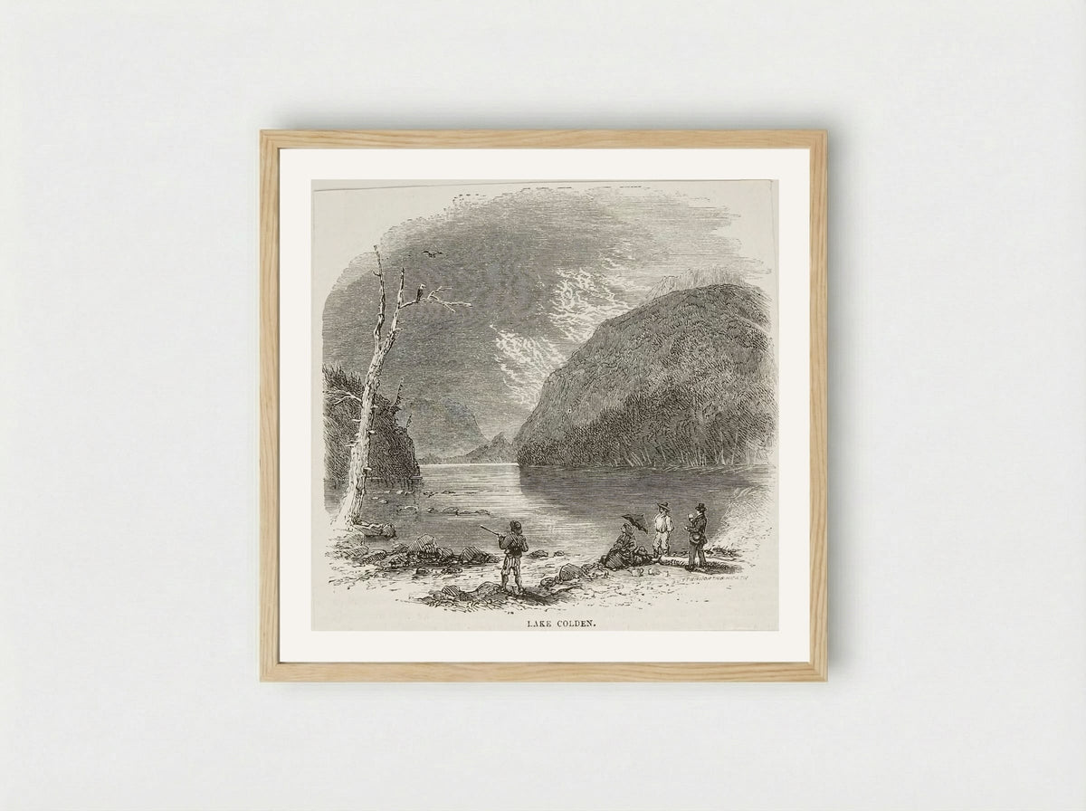 Lake Colden - Butterworth and Heath - Framed Print Wood