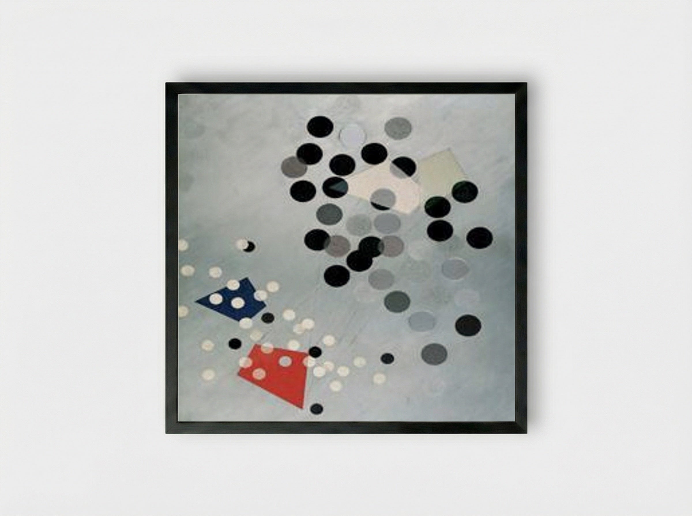 Construction AL6 - László Moholy-Nagy - Framed Print Black