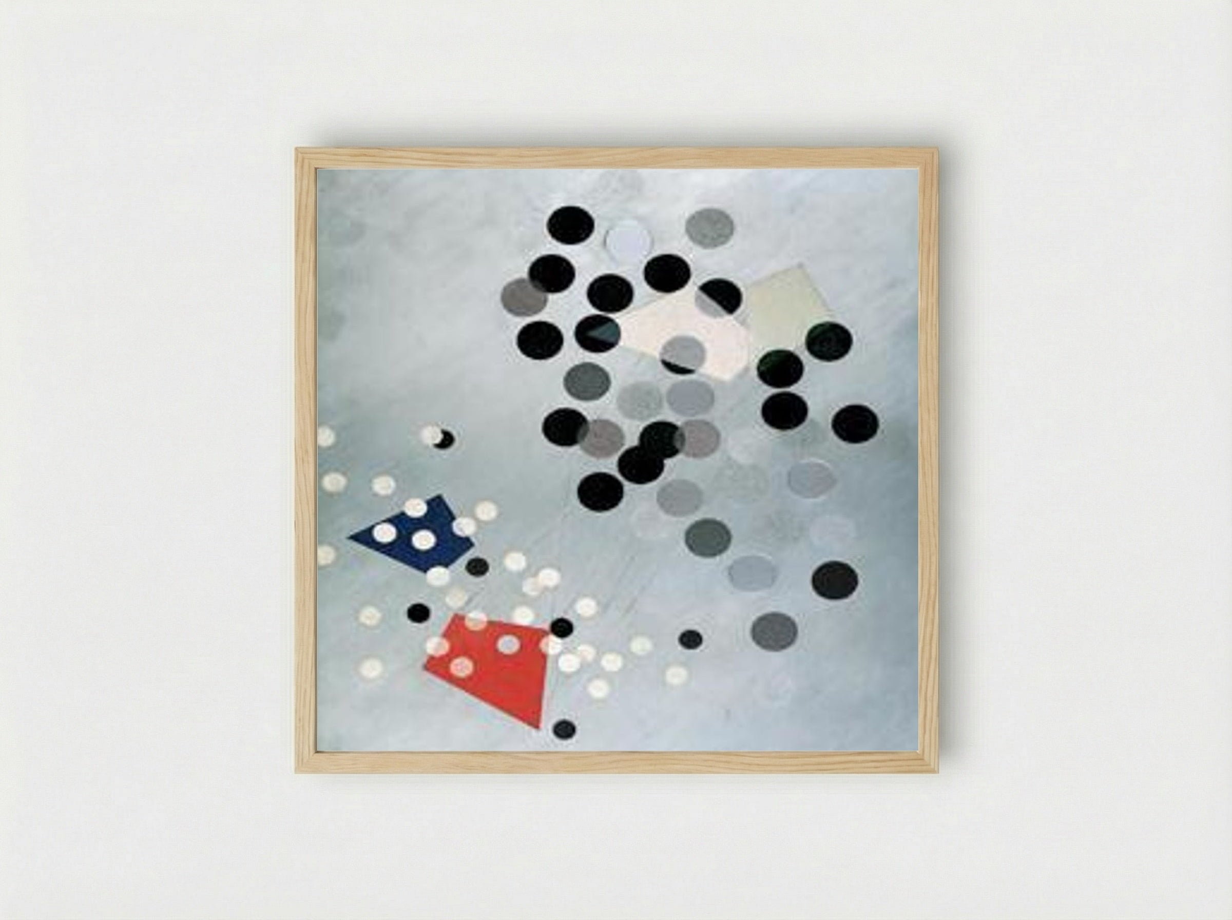 Construction AL6 - László Moholy-Nagy - Framed Print Wood