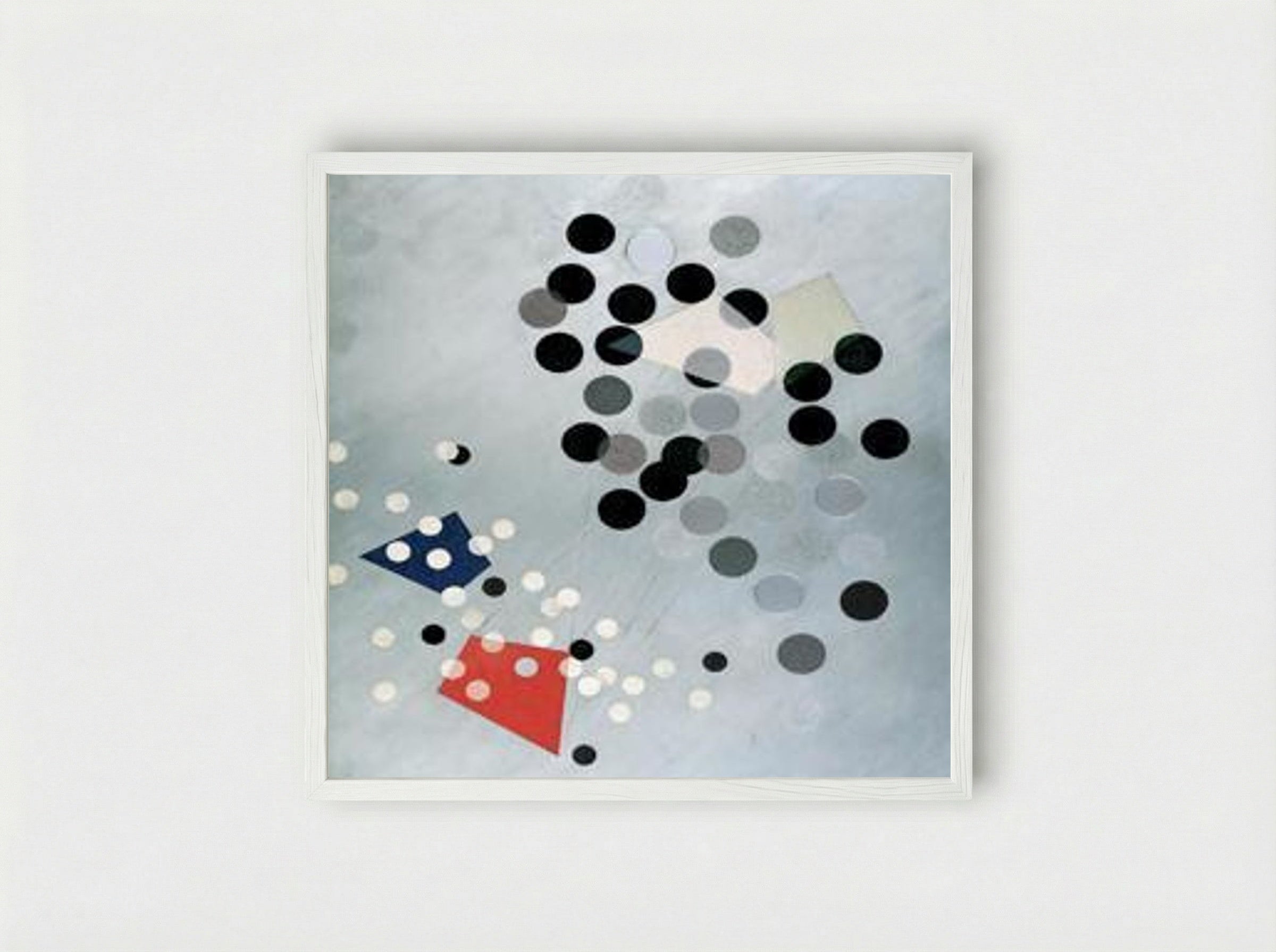 Construction AL6 - László Moholy-Nagy - Framed Print White