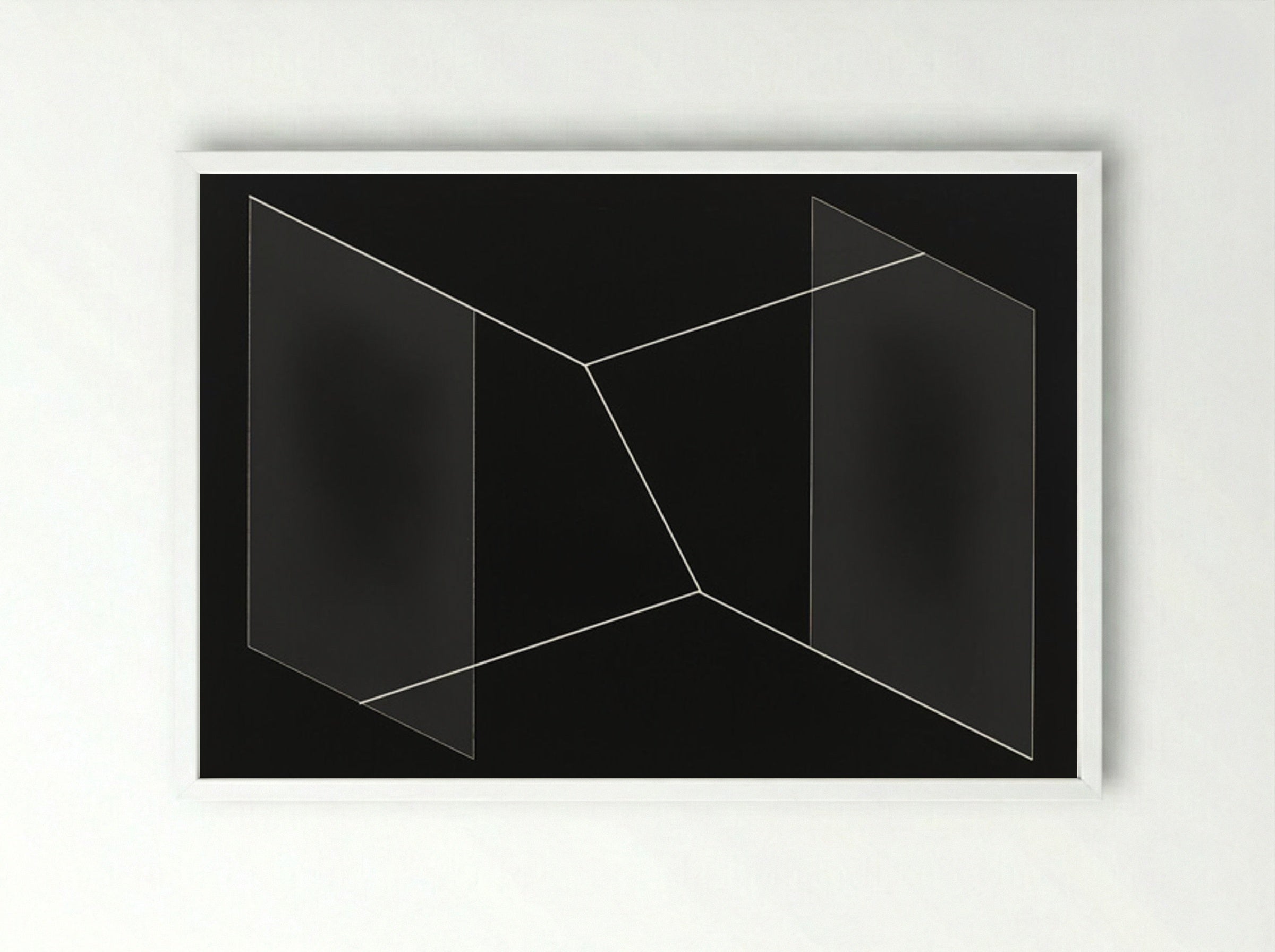 F 32 Pericles - Josef Albers - Framed Print White