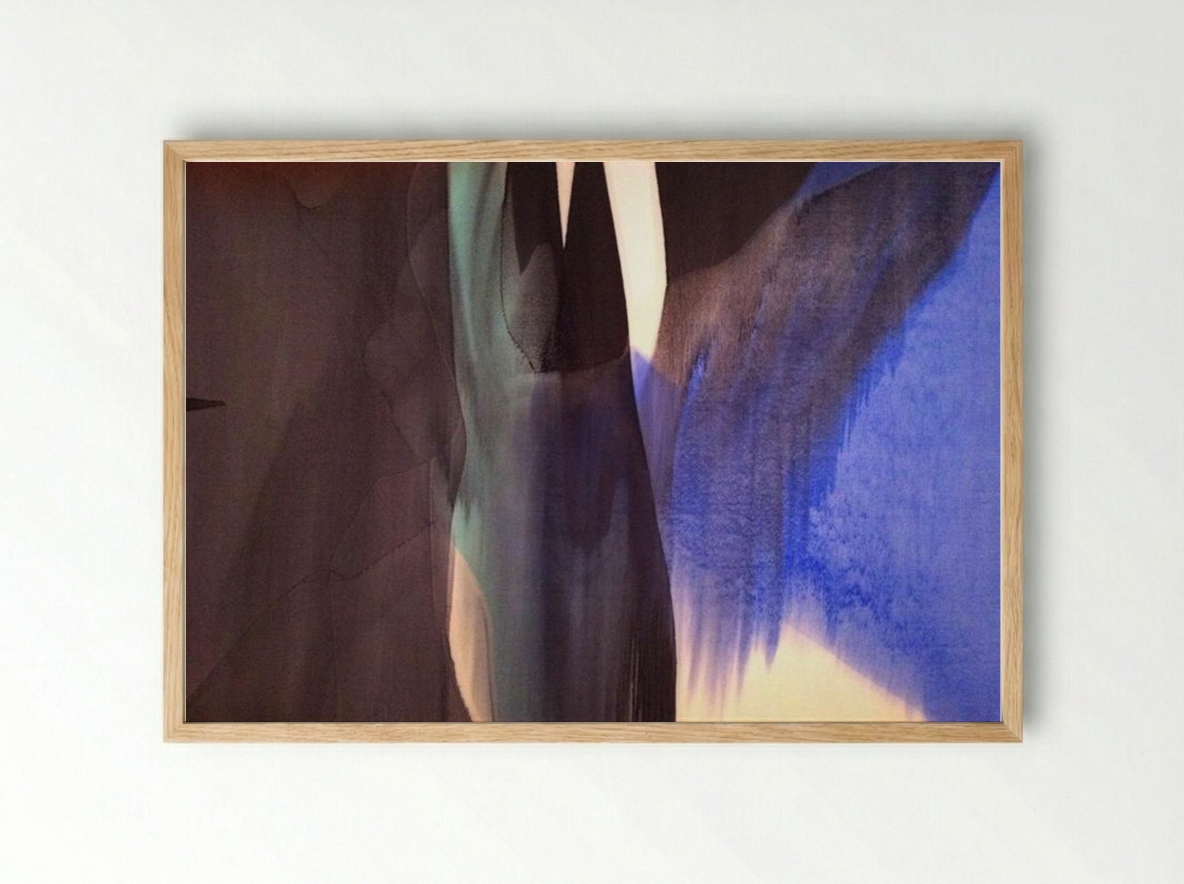 Seal - Morris Louis - Framed Print Wood